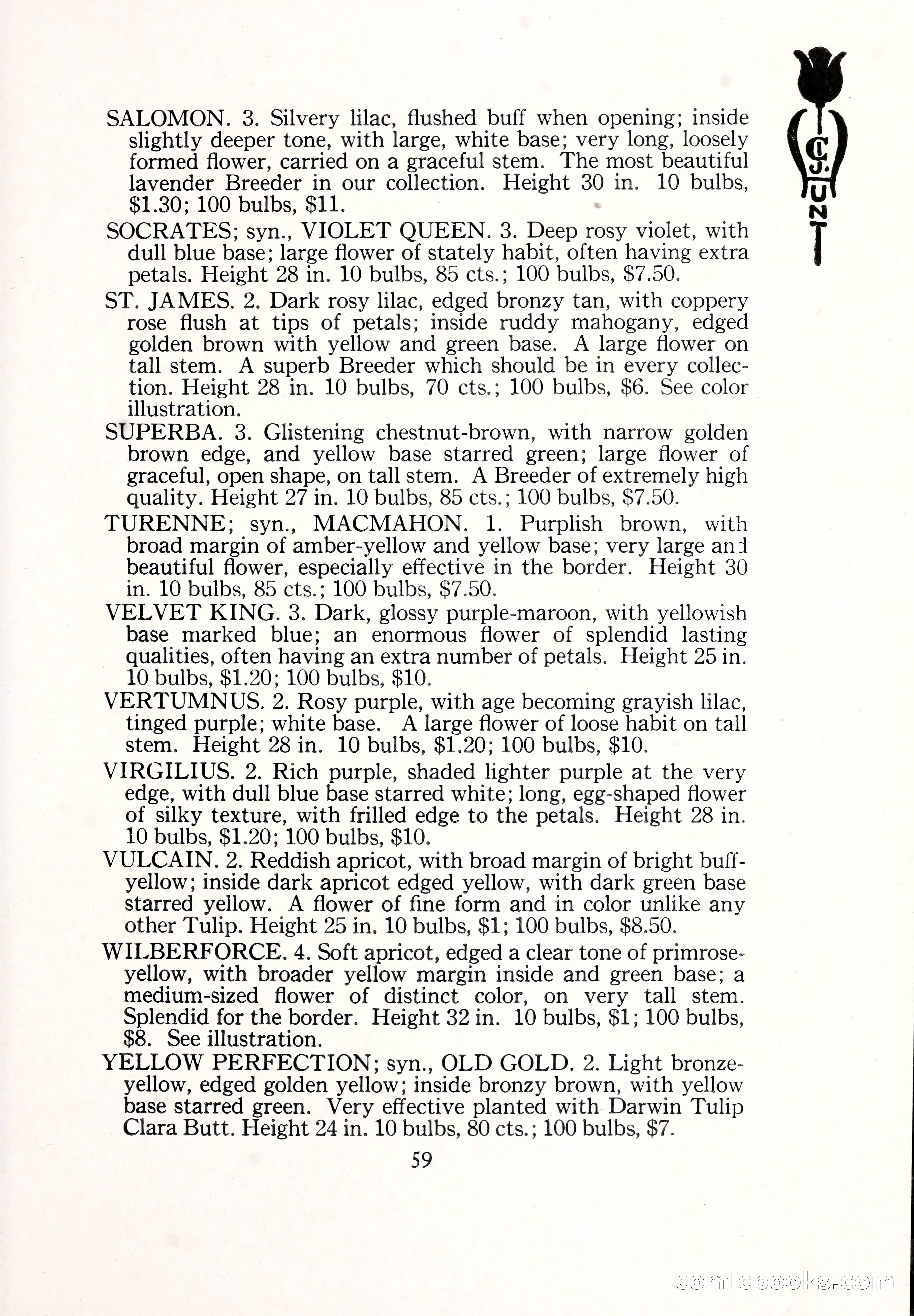 Blue Book of Bulbs, 1929 — page 86 of 128