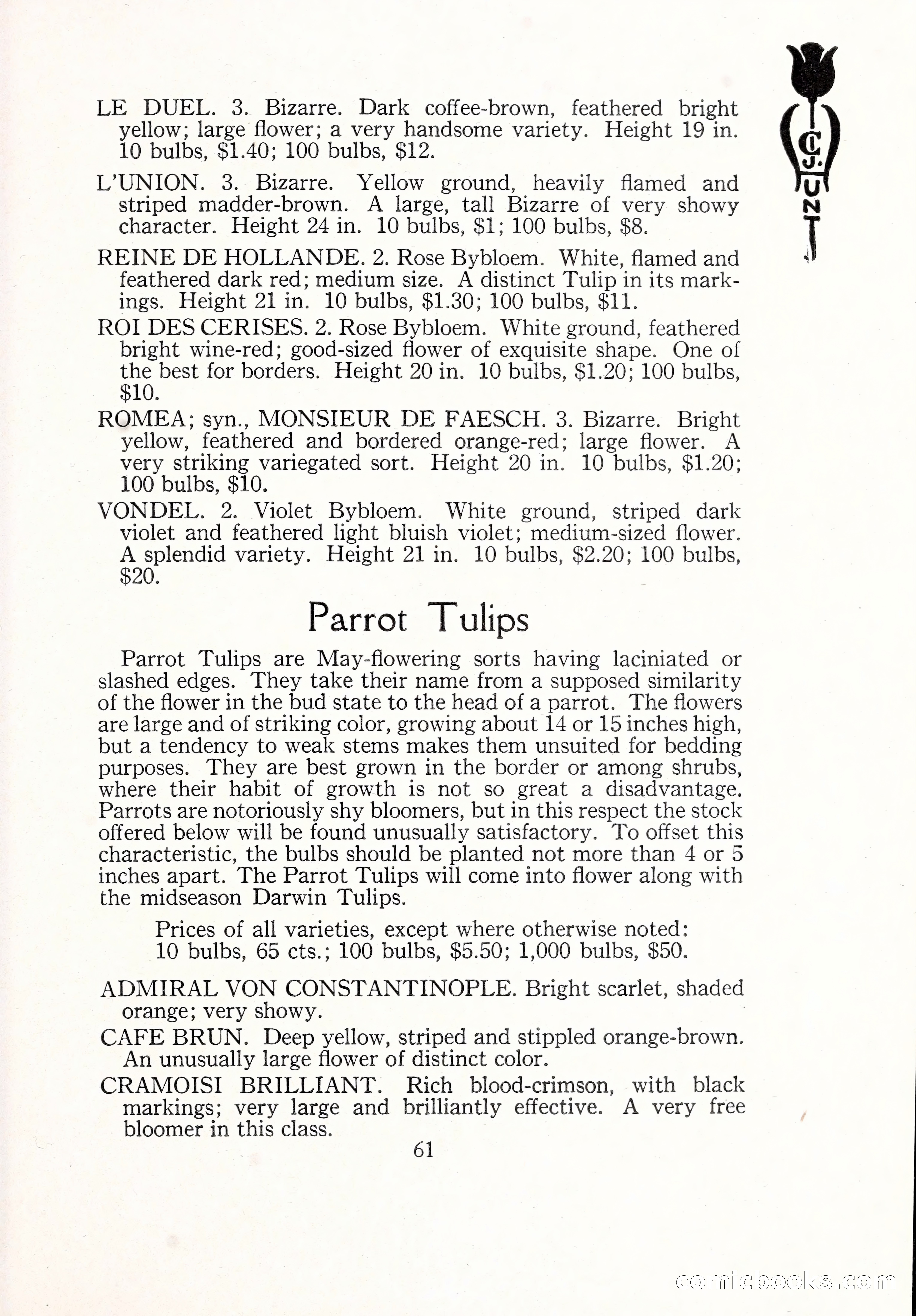 Blue Book of Bulbs, 1929 — page 88 of 128