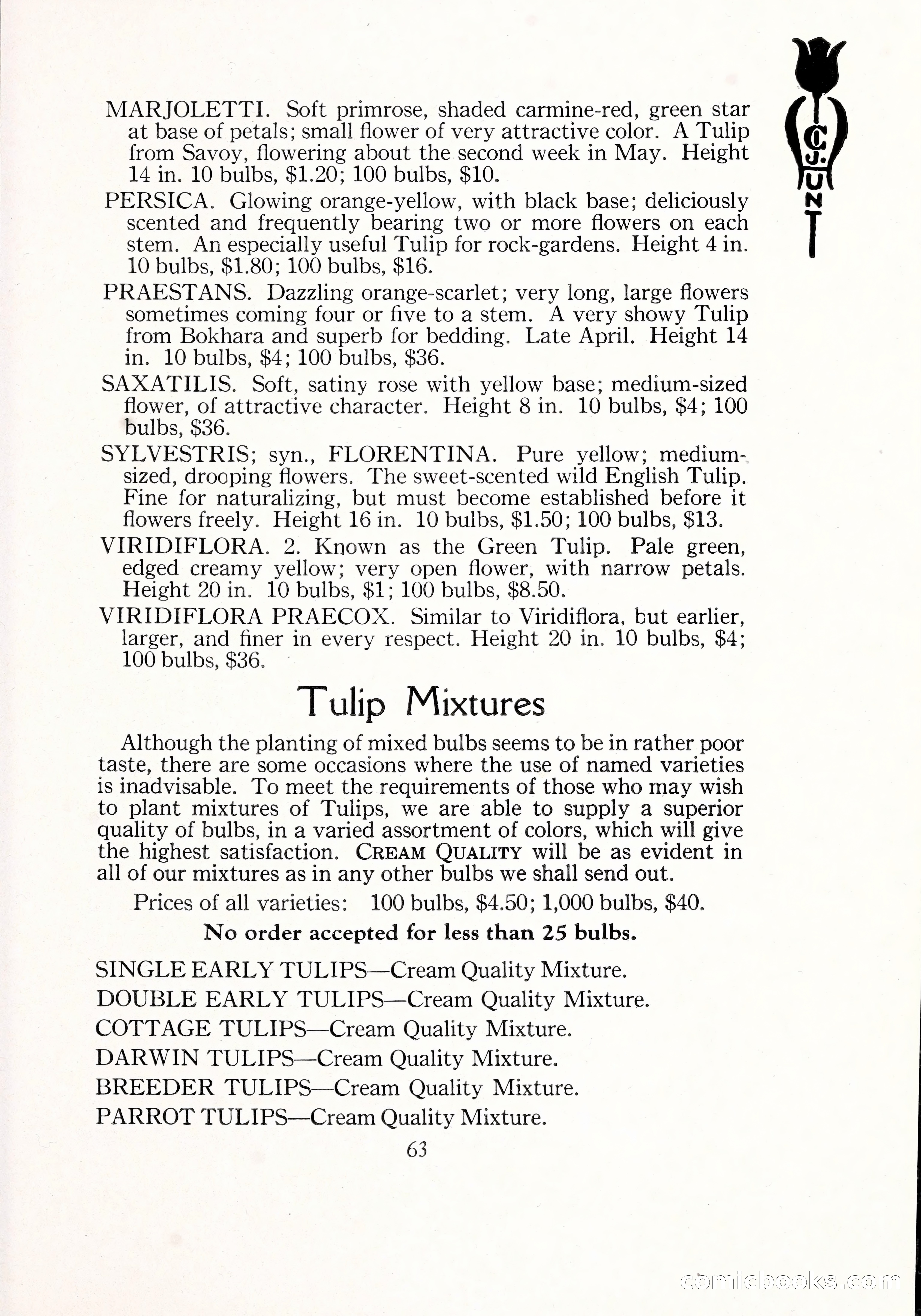 Blue Book of Bulbs, 1929 — page 90 of 128