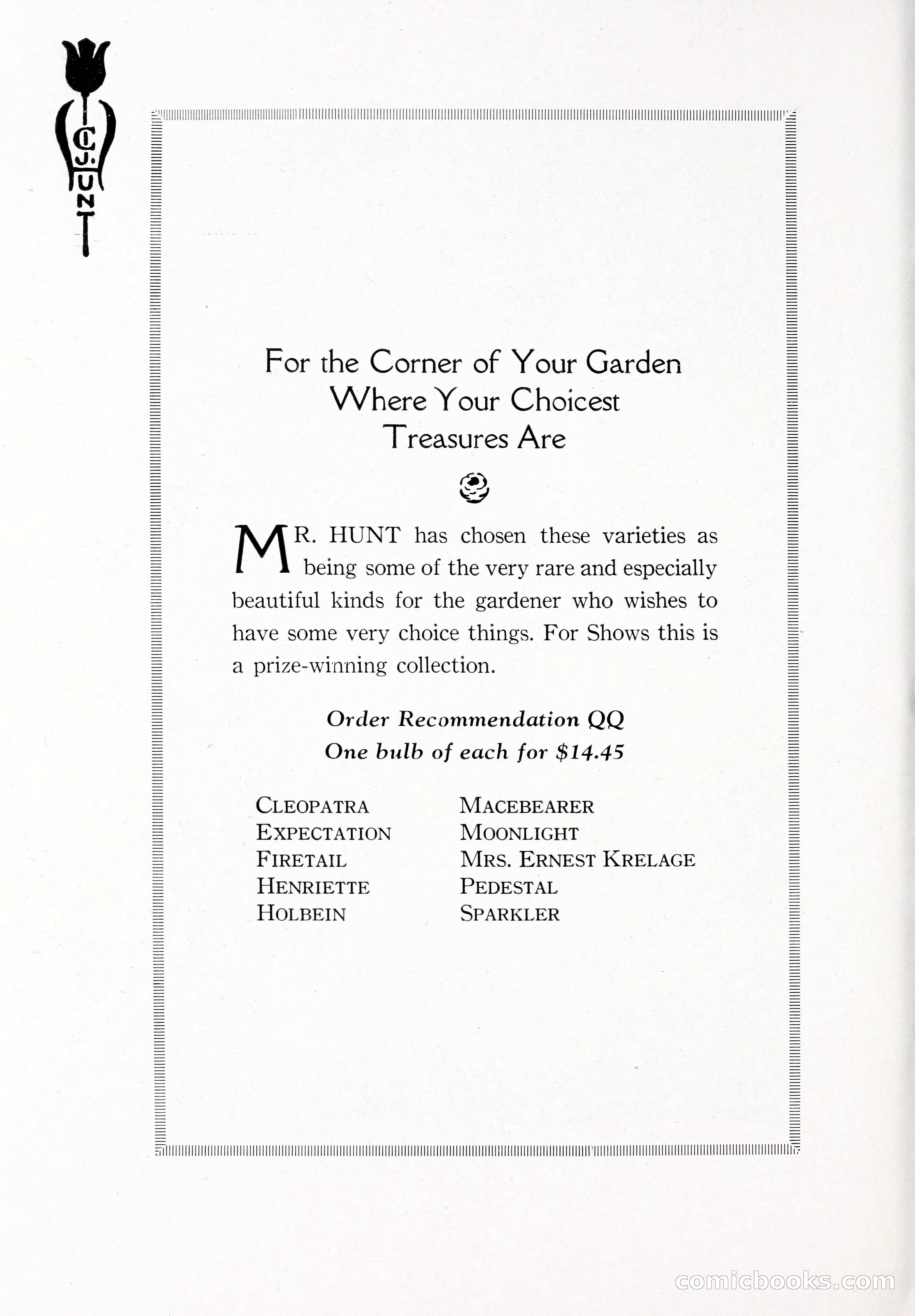Blue Book of Bulbs, 1929 — page 107 of 128
