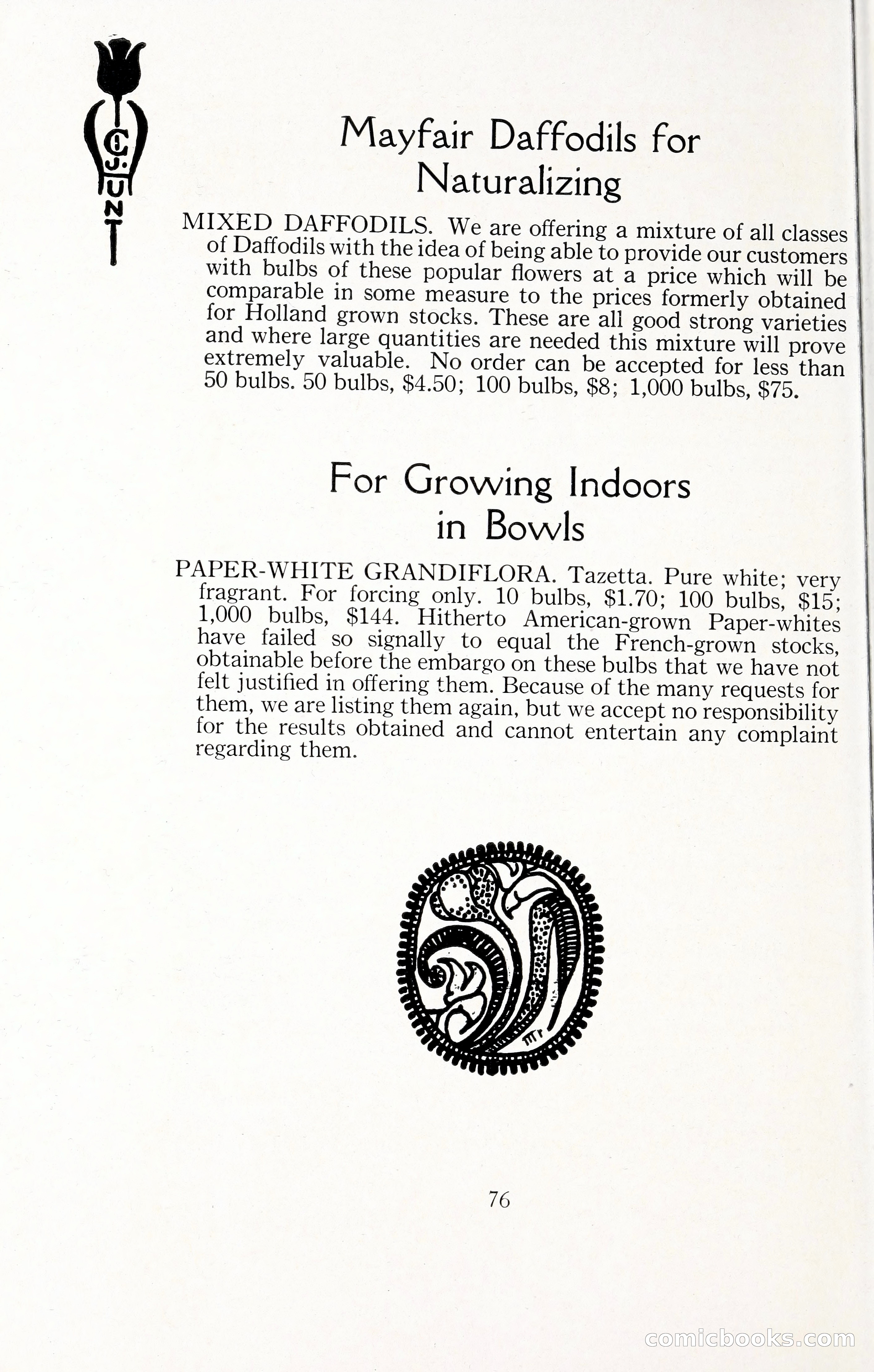 Blue Book of Bulbs, 1929 — page 113 of 128