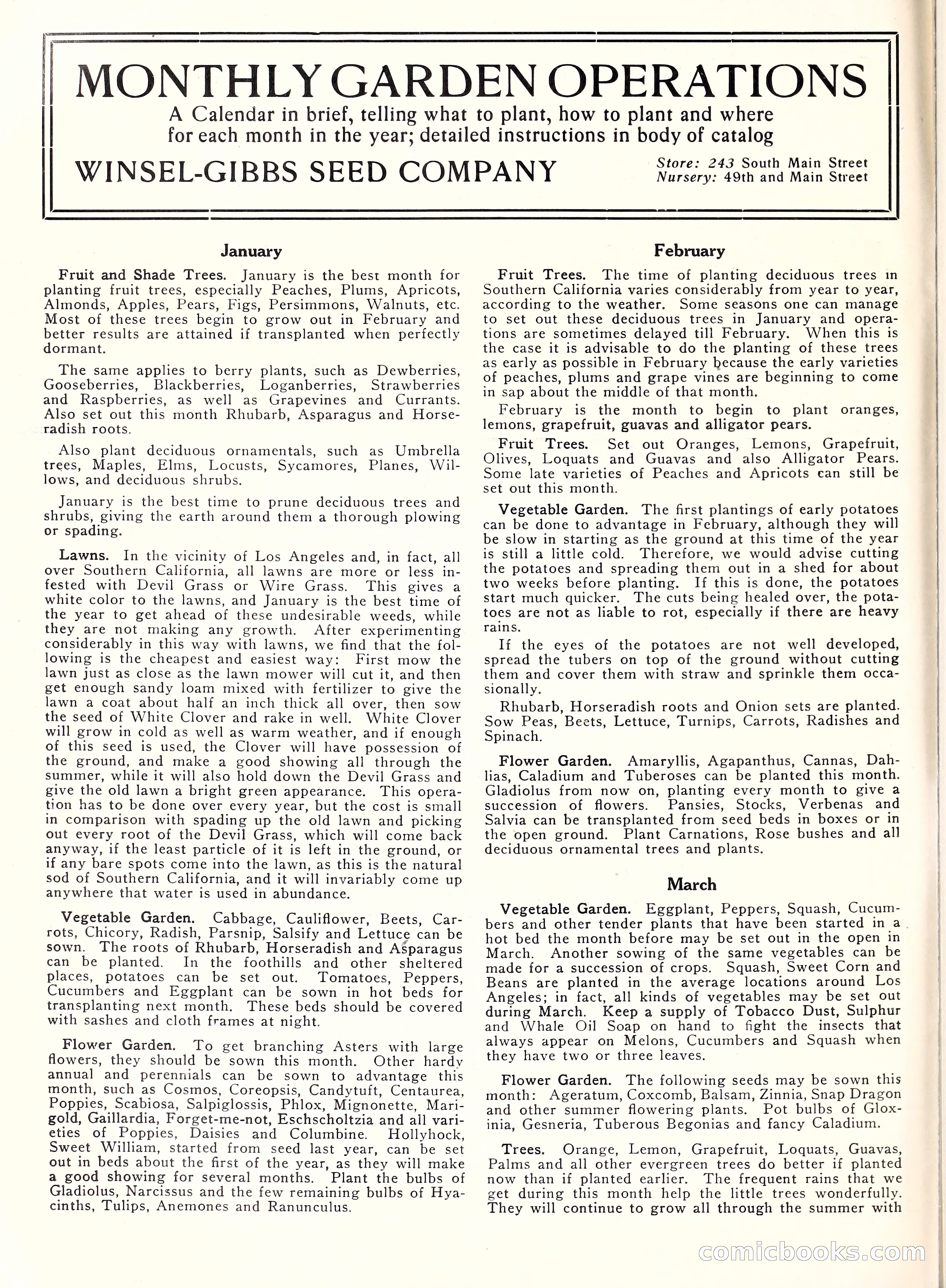 Blue Book of Gardening, 1929 — page 7 of 72