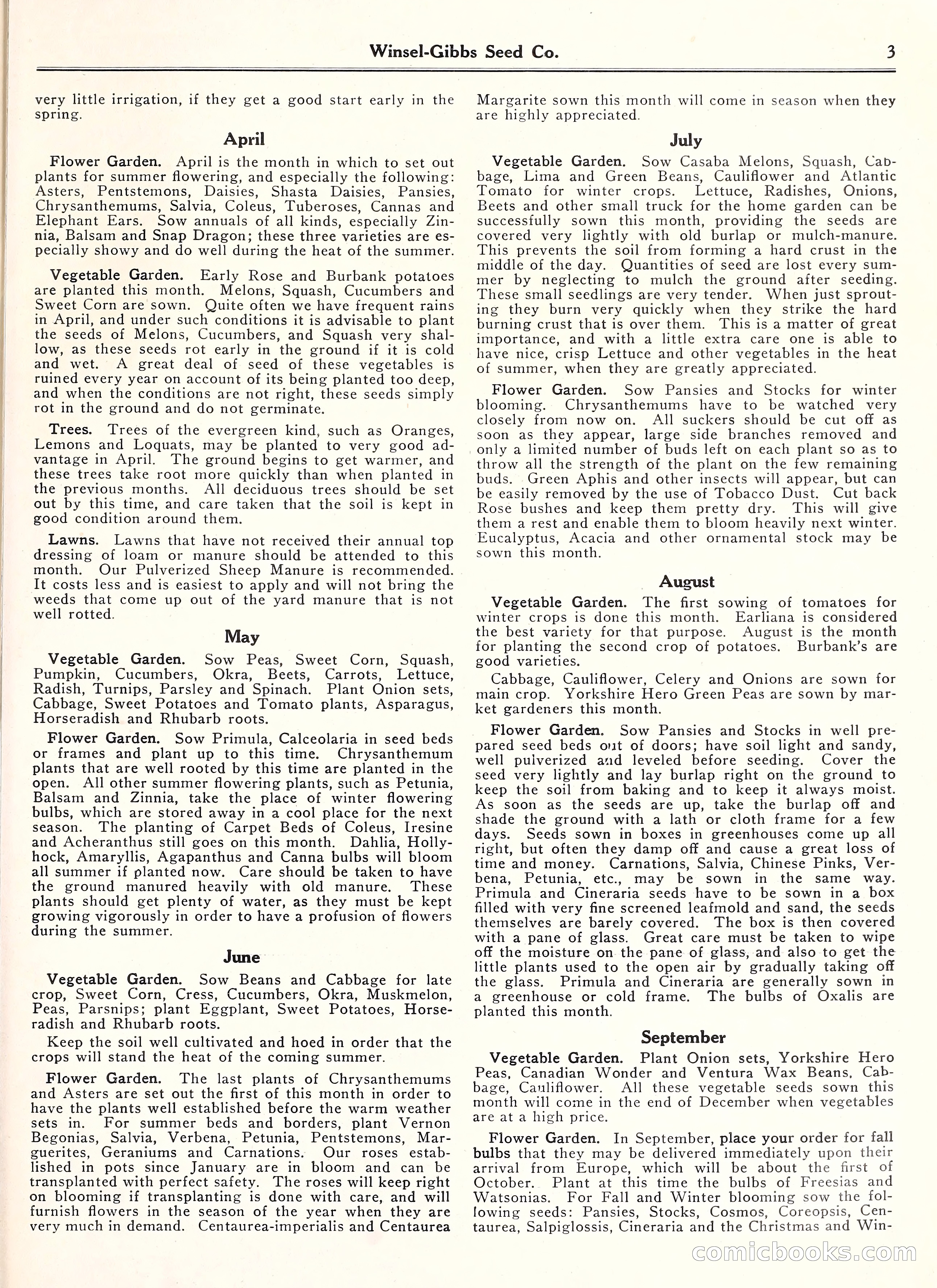 Blue Book of Gardening, 1929 — page 8 of 72