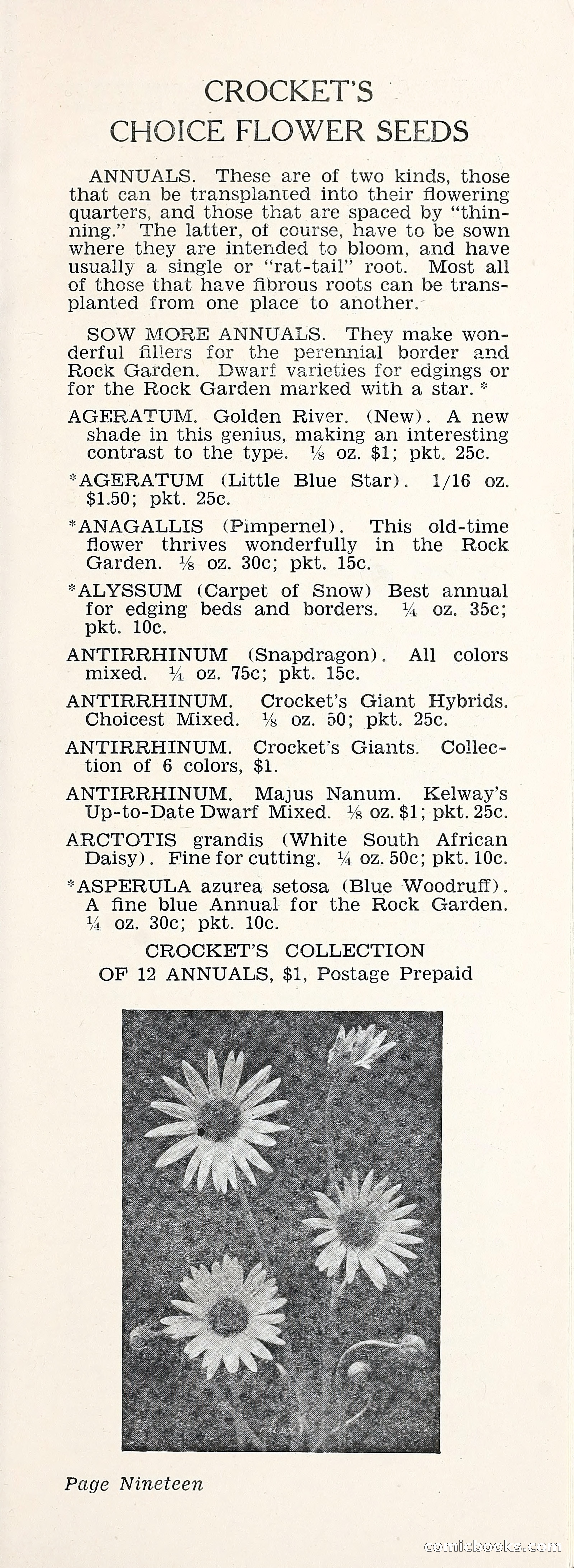 Crockett's Blue Book: Alpines, Perennials, Seeds, Bulbs — page 24 of 40