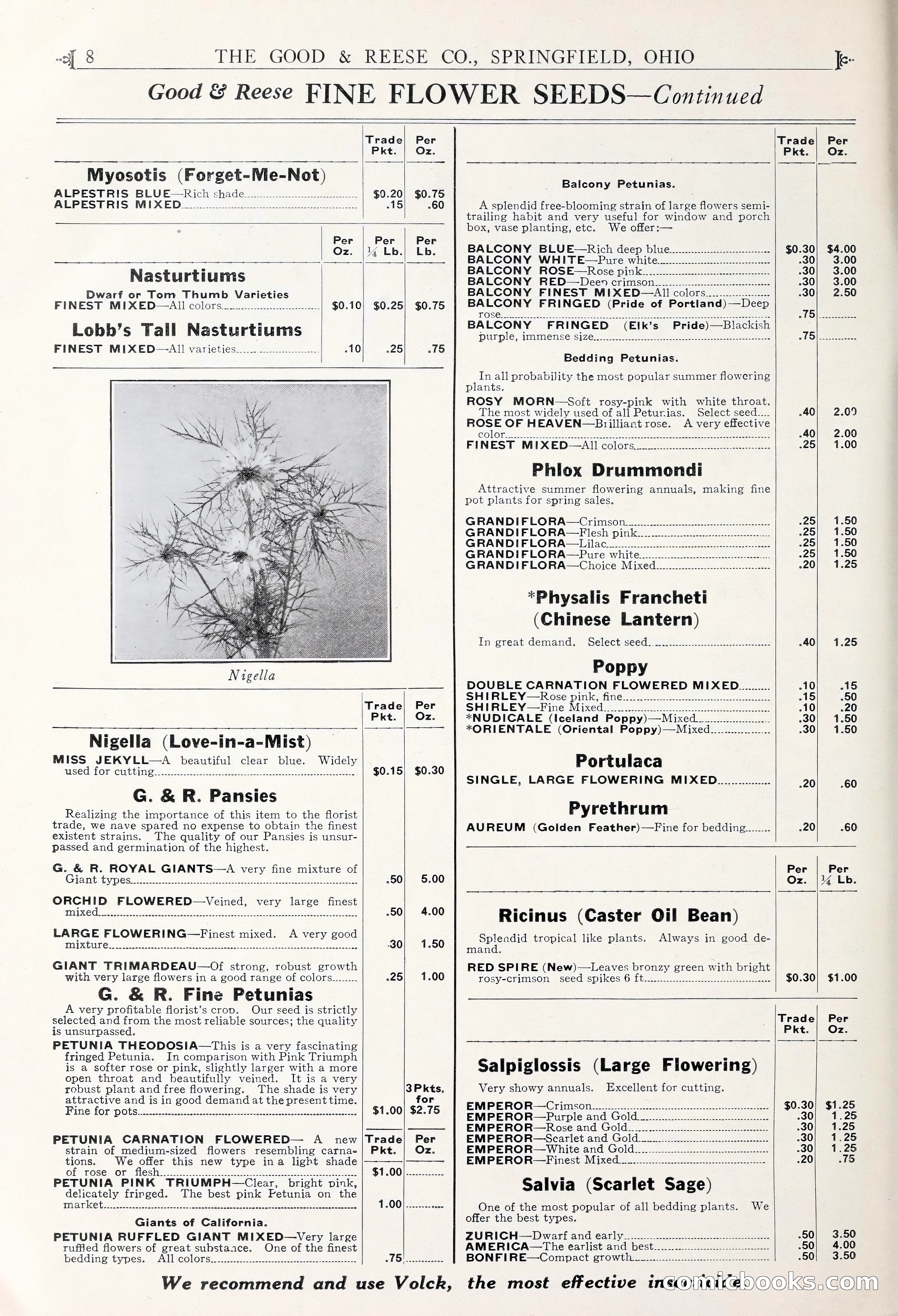 Good & Reese Co.'s Blue Book for Florists — page 12 of 60