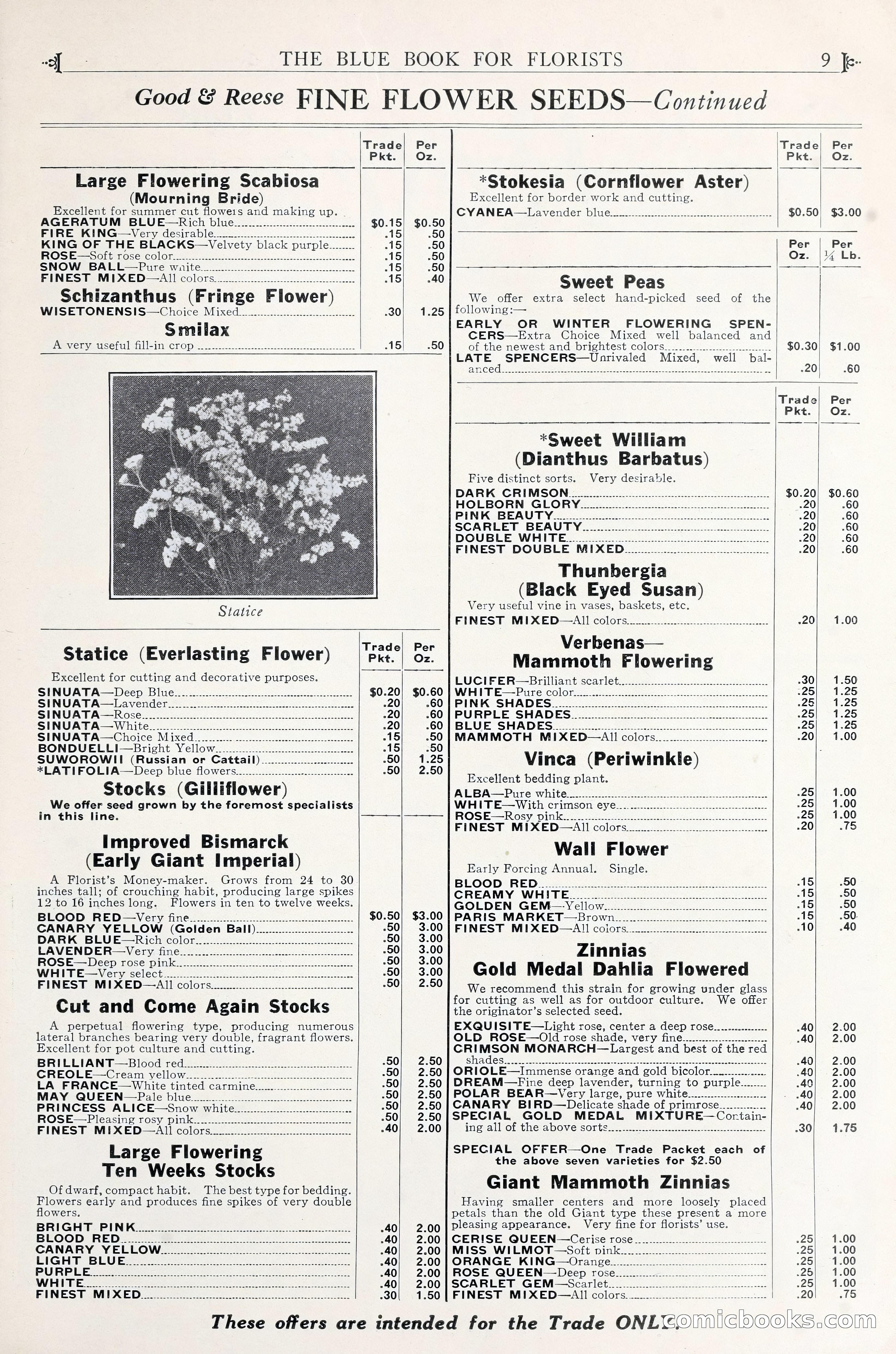 Good & Reese Co.'s Blue Book for Florists — page 13 of 60