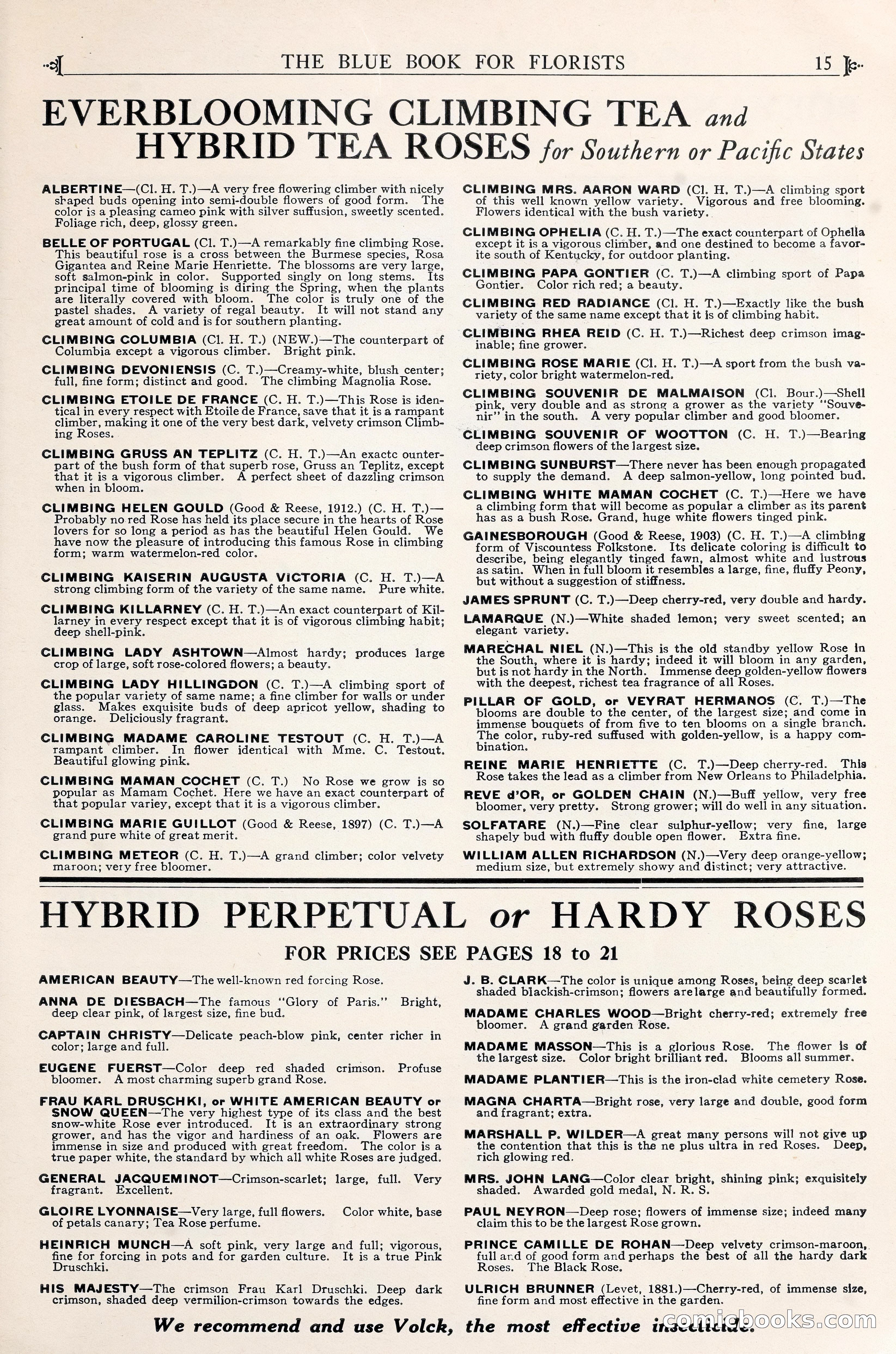 Good & Reese Co.'s Blue Book for Florists — page 19 of 60