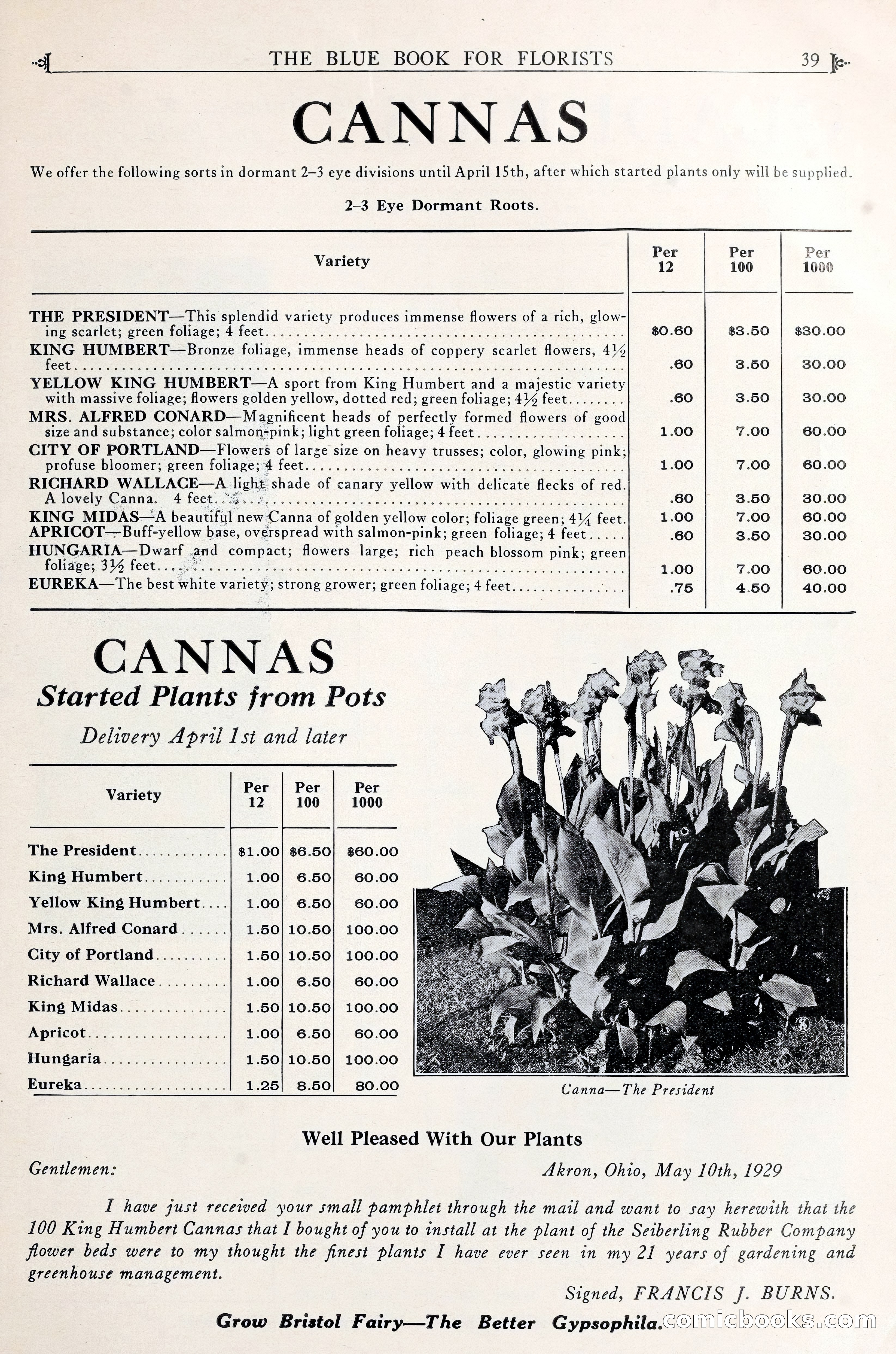 Good & Reese Co.'s Blue Book for Florists — page 43 of 60