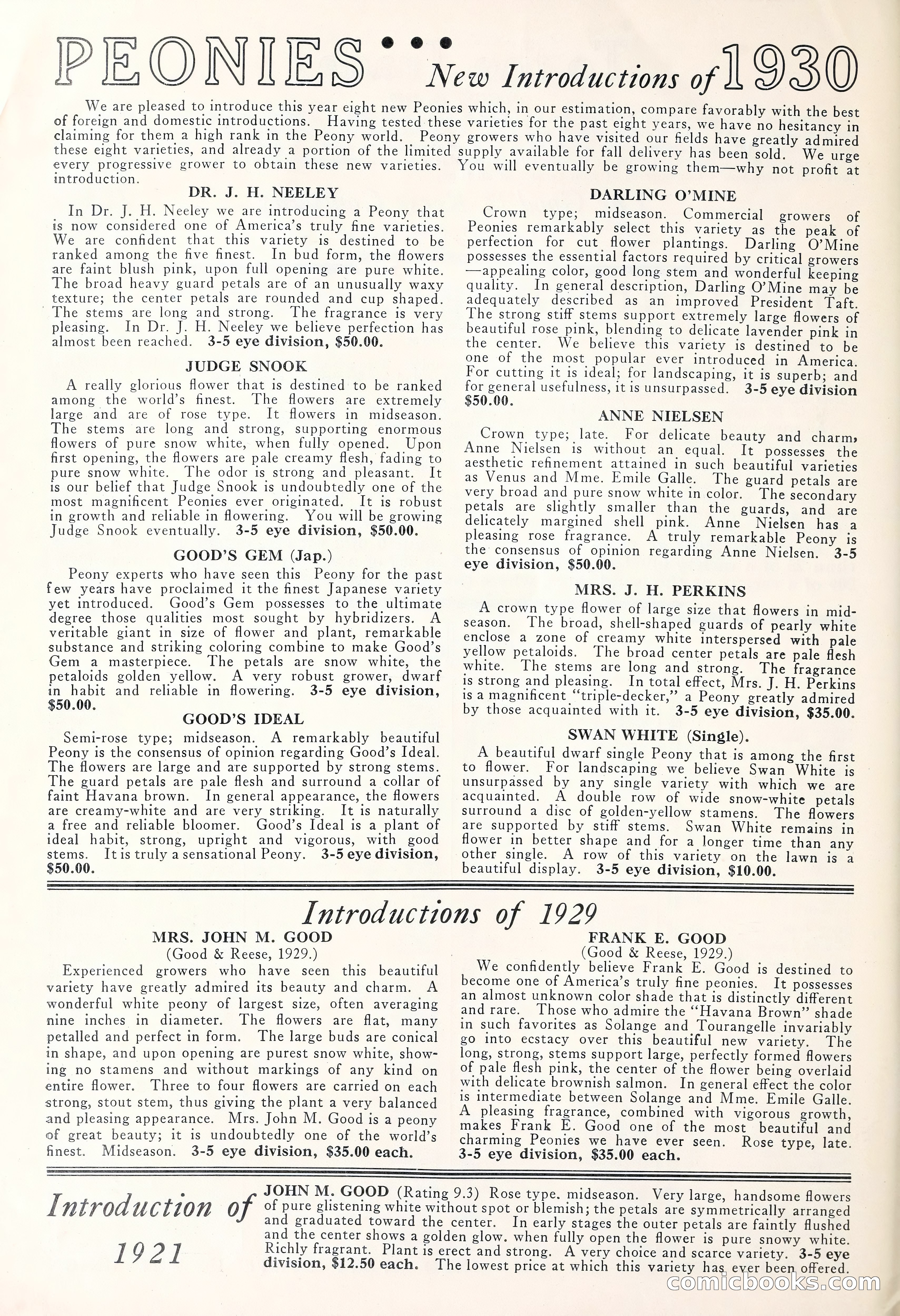 Good & Reese Co.'s Blue Book for Florists: Autumn 1930 — page 8 of 58
