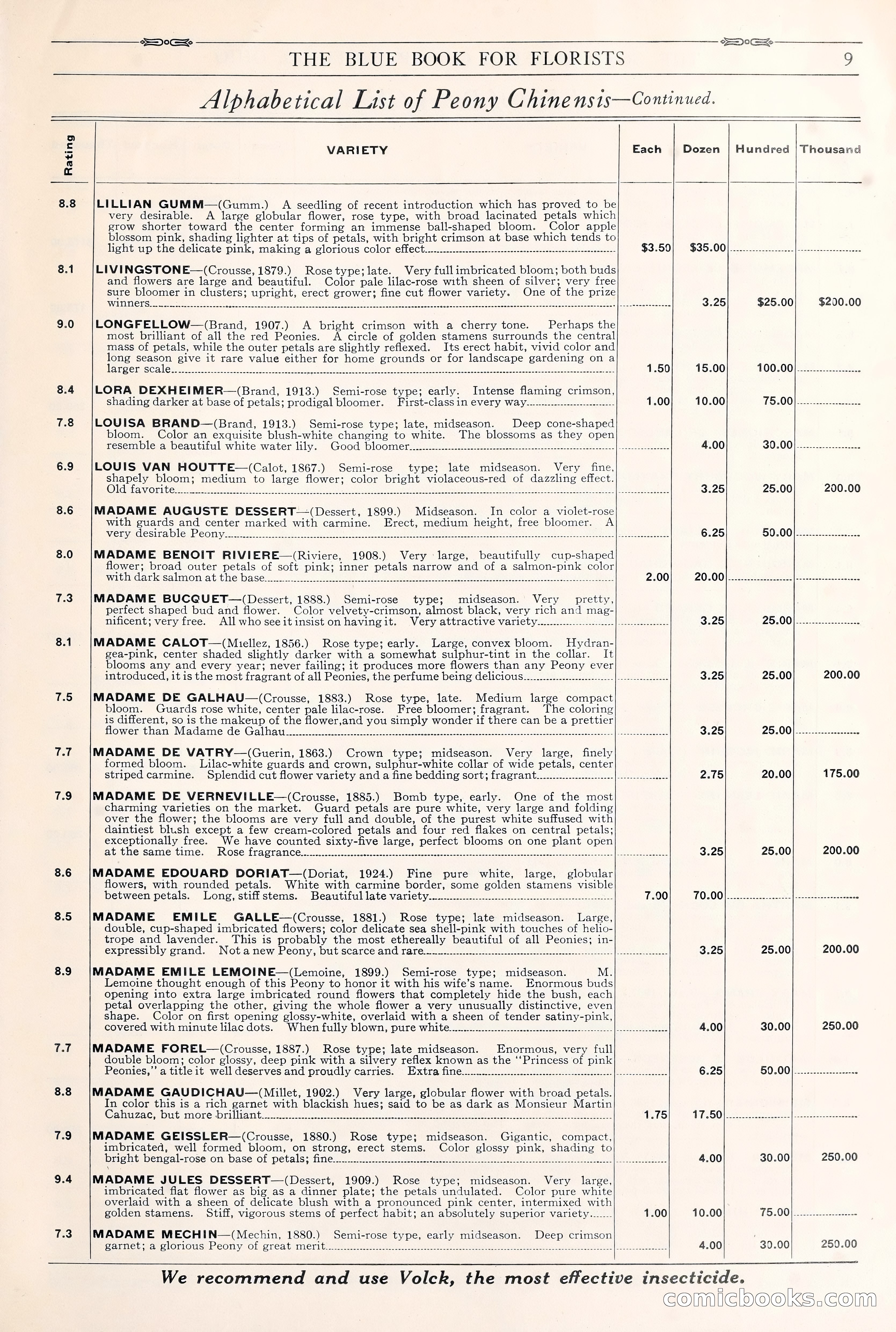 Good & Reese Co.'s Blue Book for Florists: Autumn 1930 — page 15 of 58