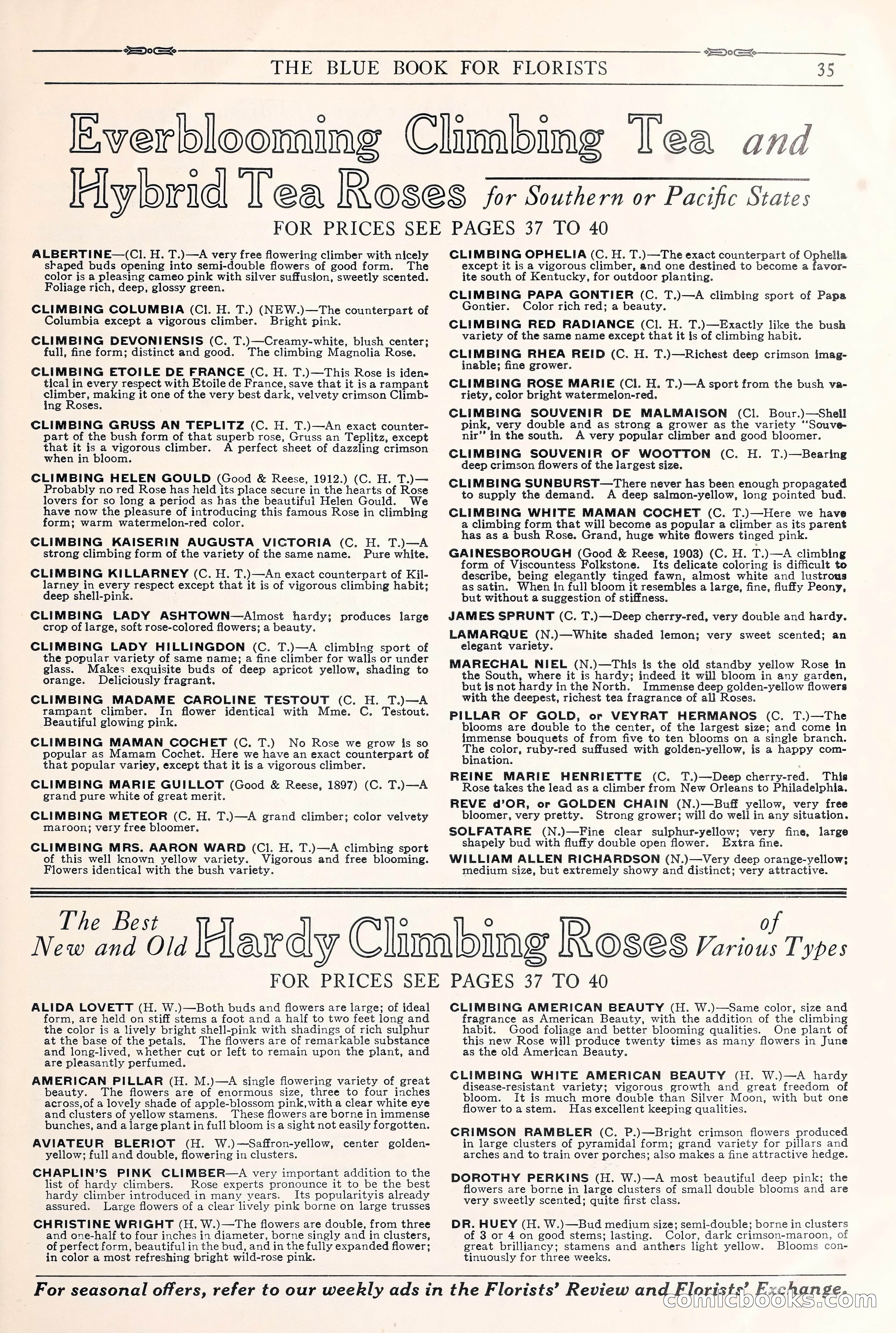 Good & Reese Co.'s Blue Book for Florists: Autumn 1930 — page 41 of 58