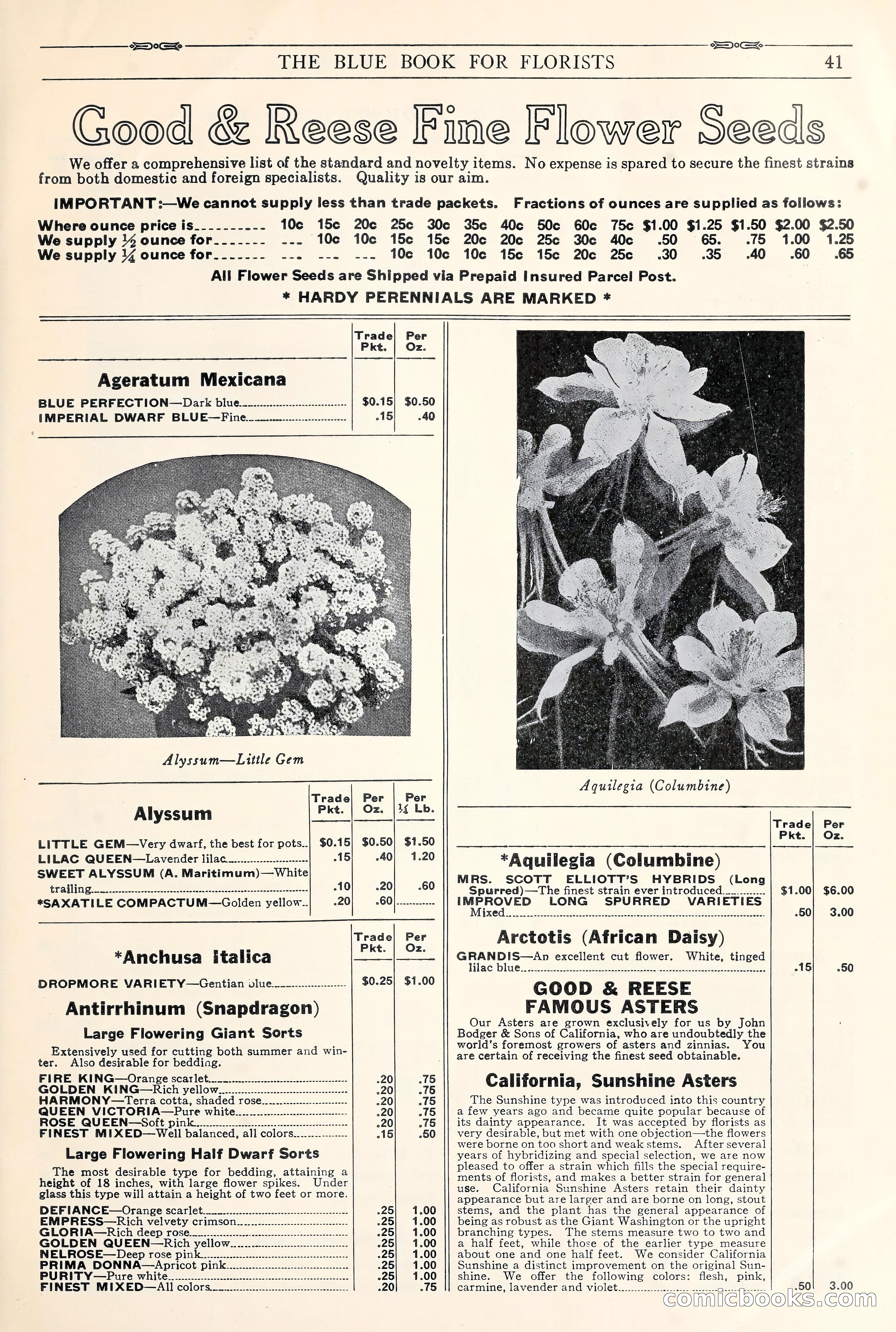 Good & Reese Co.'s Blue Book for Florists: Autumn 1930 — page 47 of 58