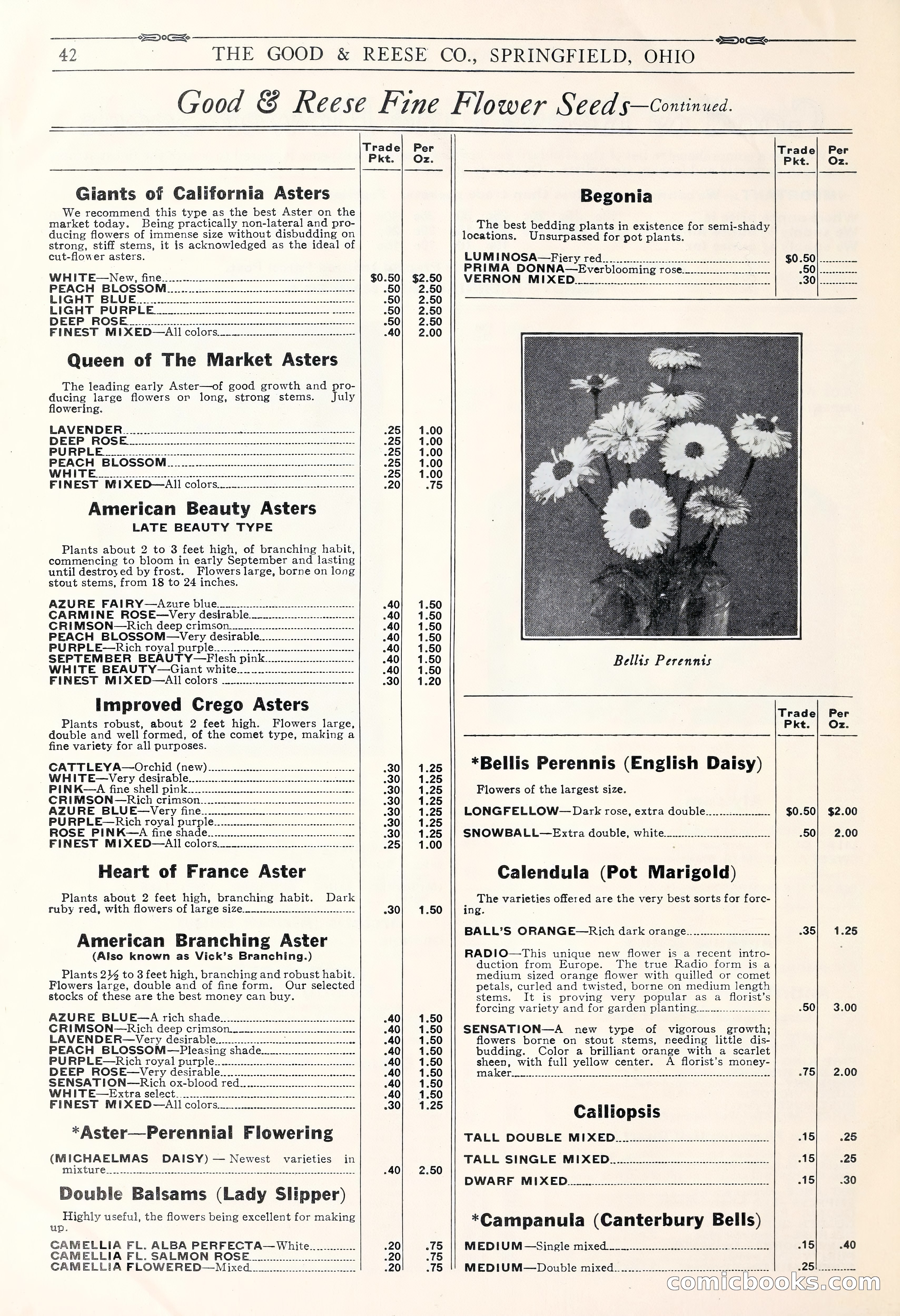 Good & Reese Co.'s Blue Book for Florists: Autumn 1930 — page 48 of 58