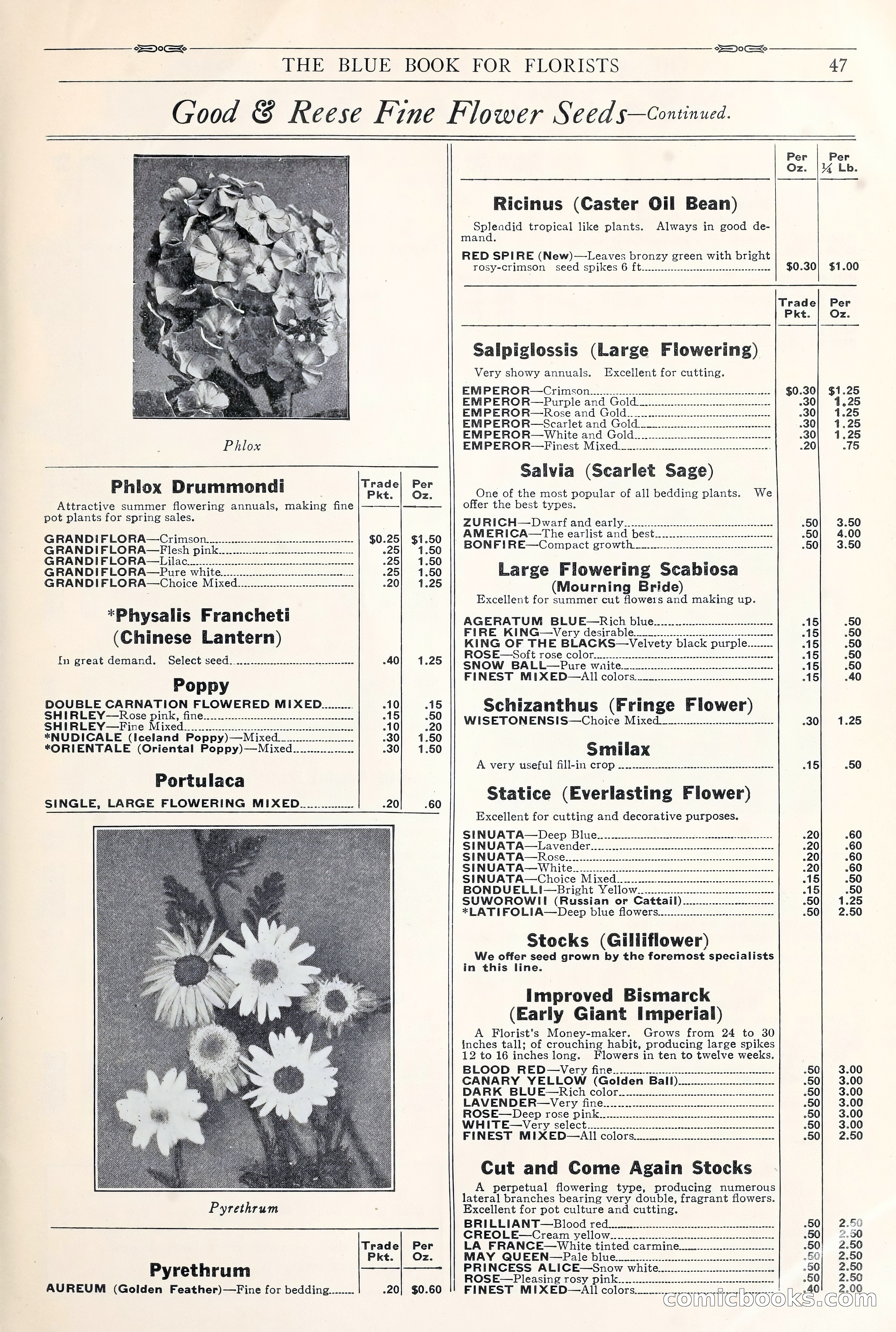 Good & Reese Co.'s Blue Book for Florists: Autumn 1930 — page 53 of 58