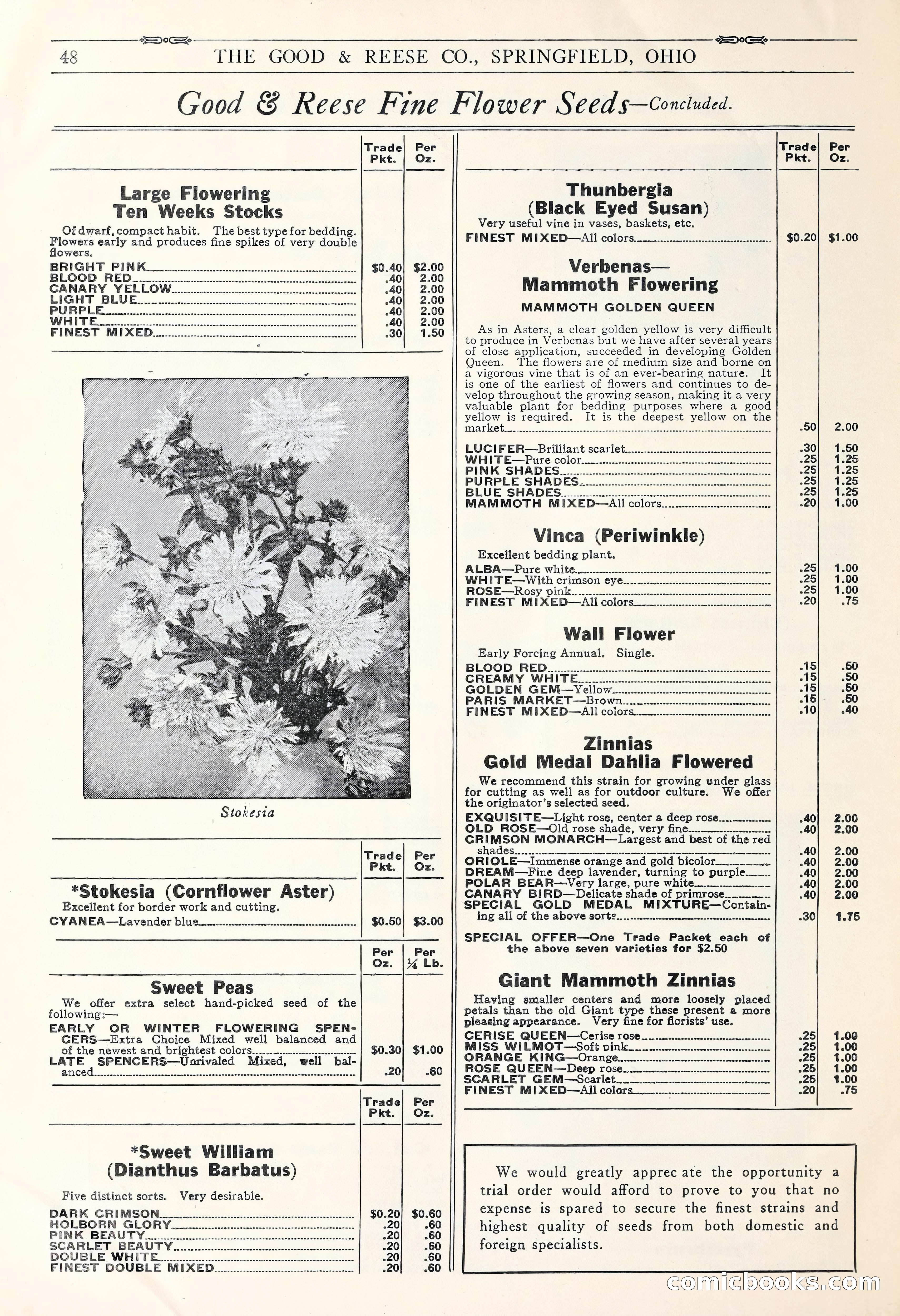 Good & Reese Co.'s Blue Book for Florists: Autumn 1930 — page 54 of 58