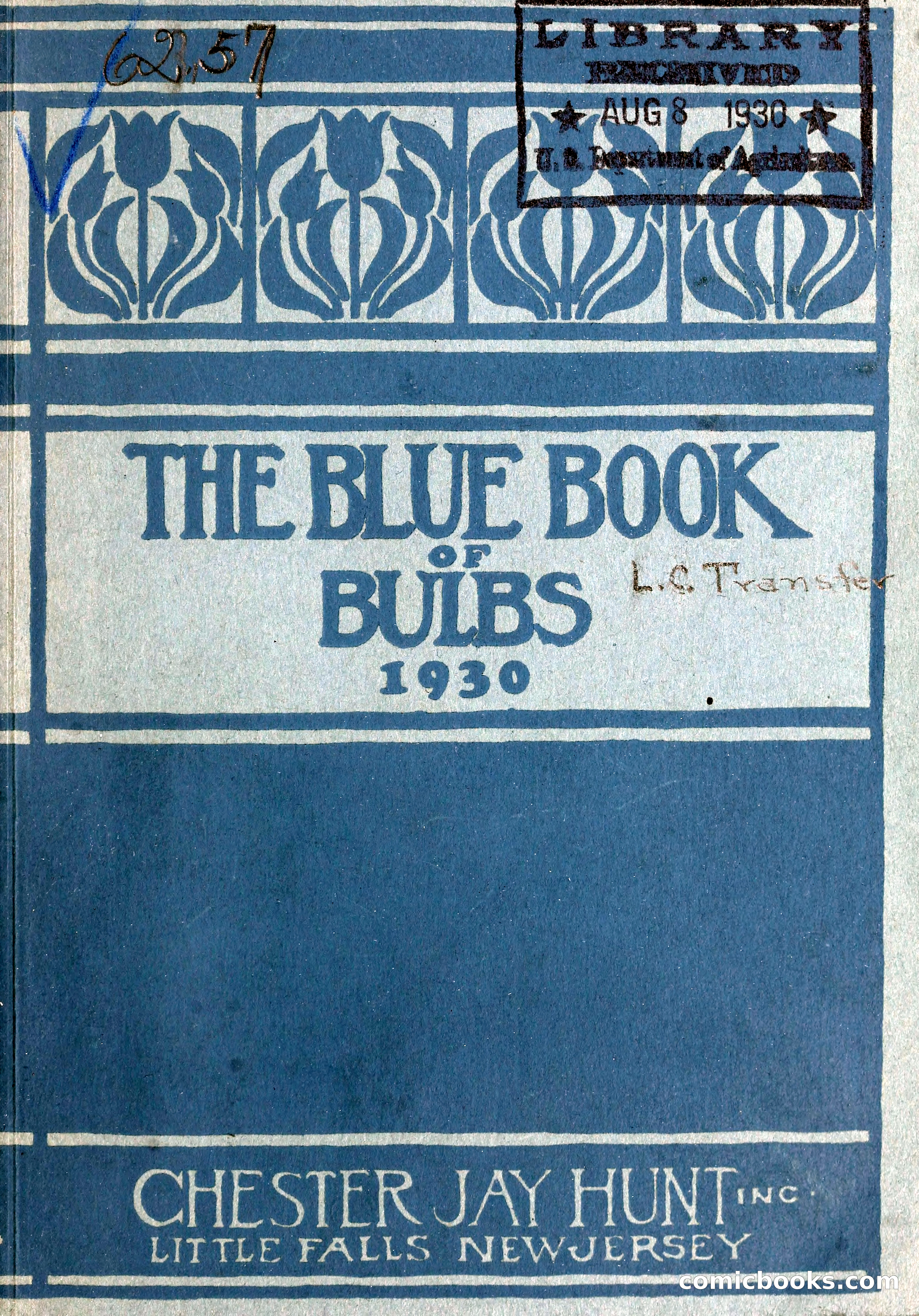 Blue Book of Bulbs, 1930 — page 4 of 140