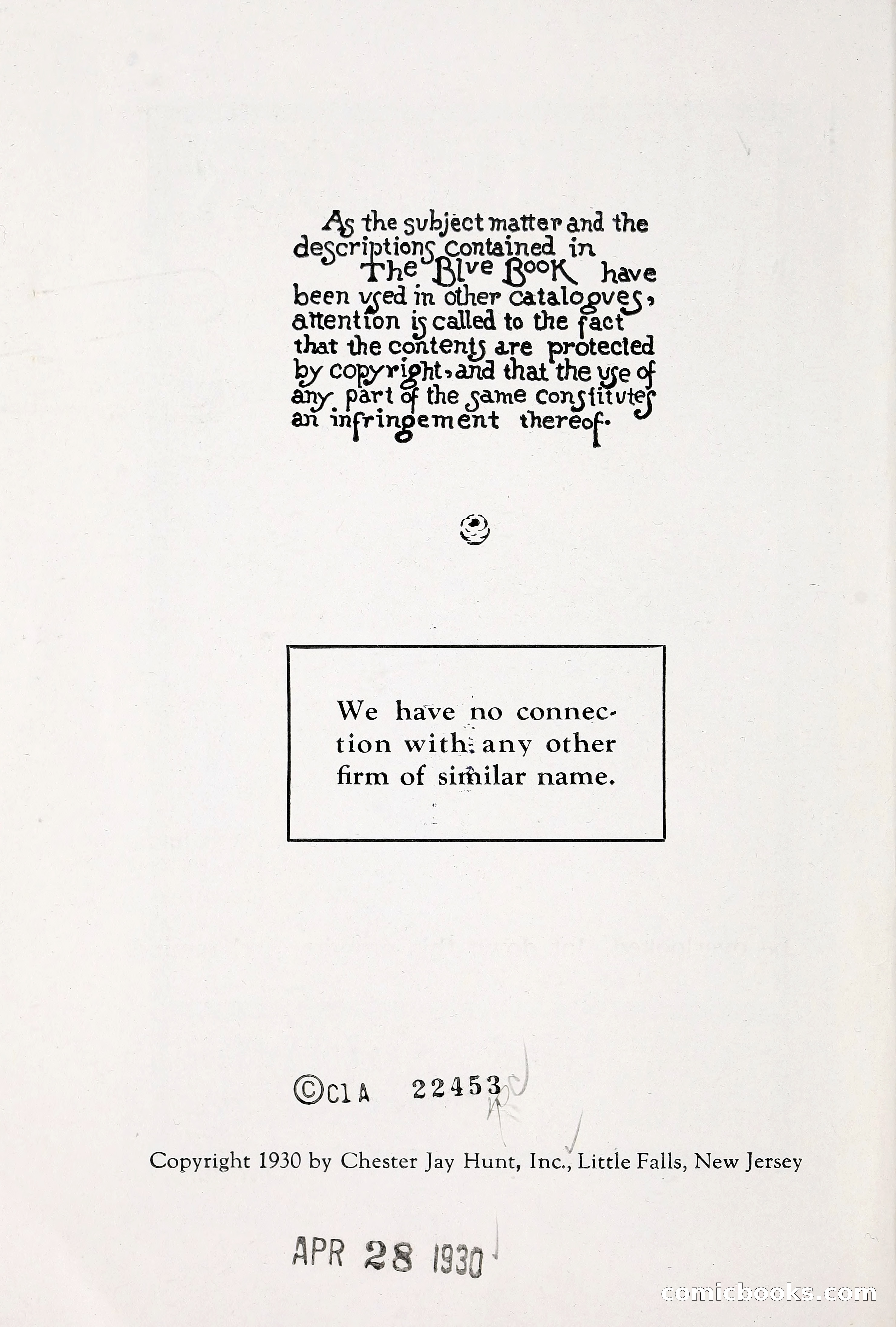 Blue Book of Bulbs, 1930 — page 9 of 140
