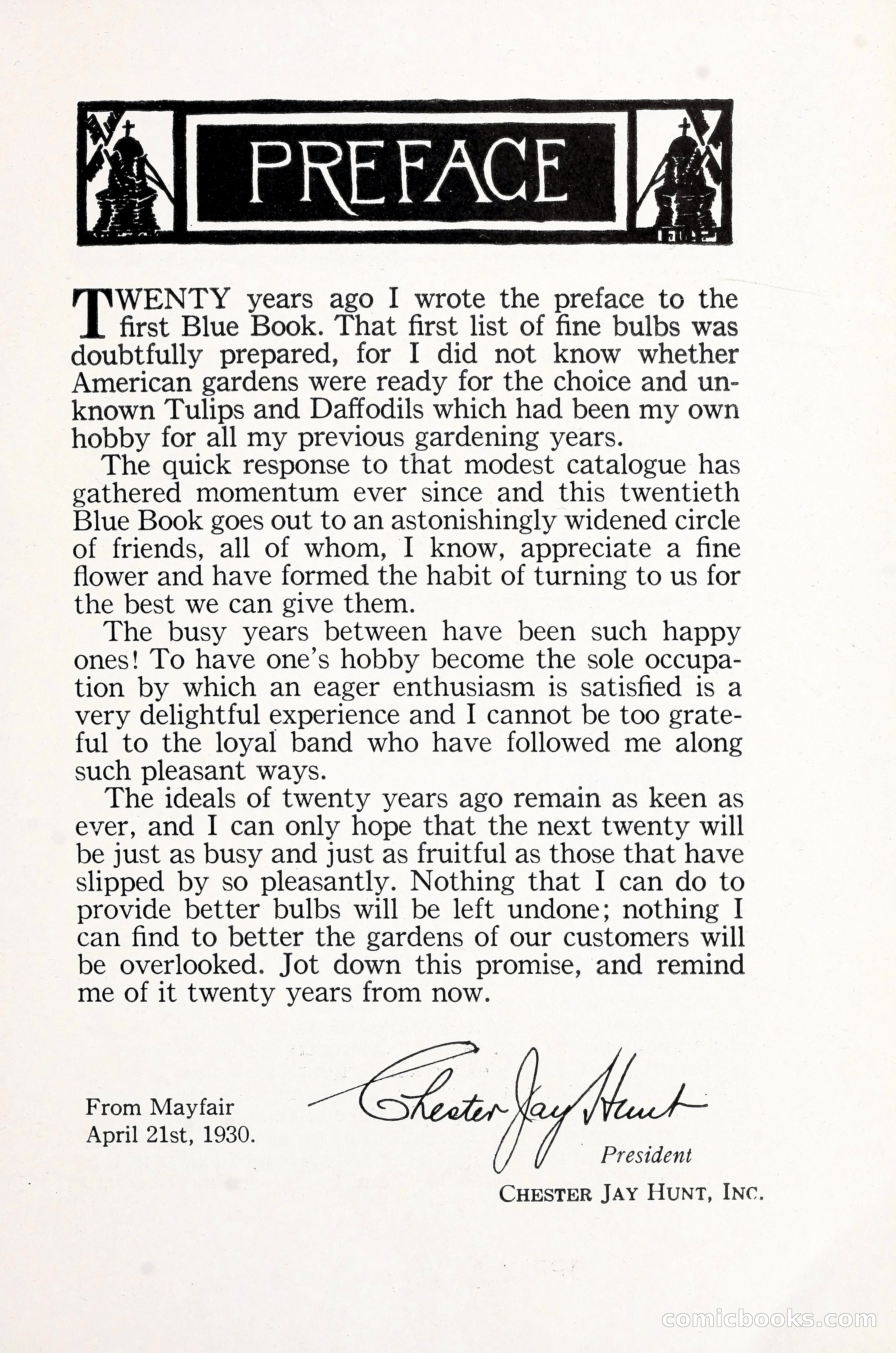 Blue Book of Bulbs, 1930 — page 10 of 140