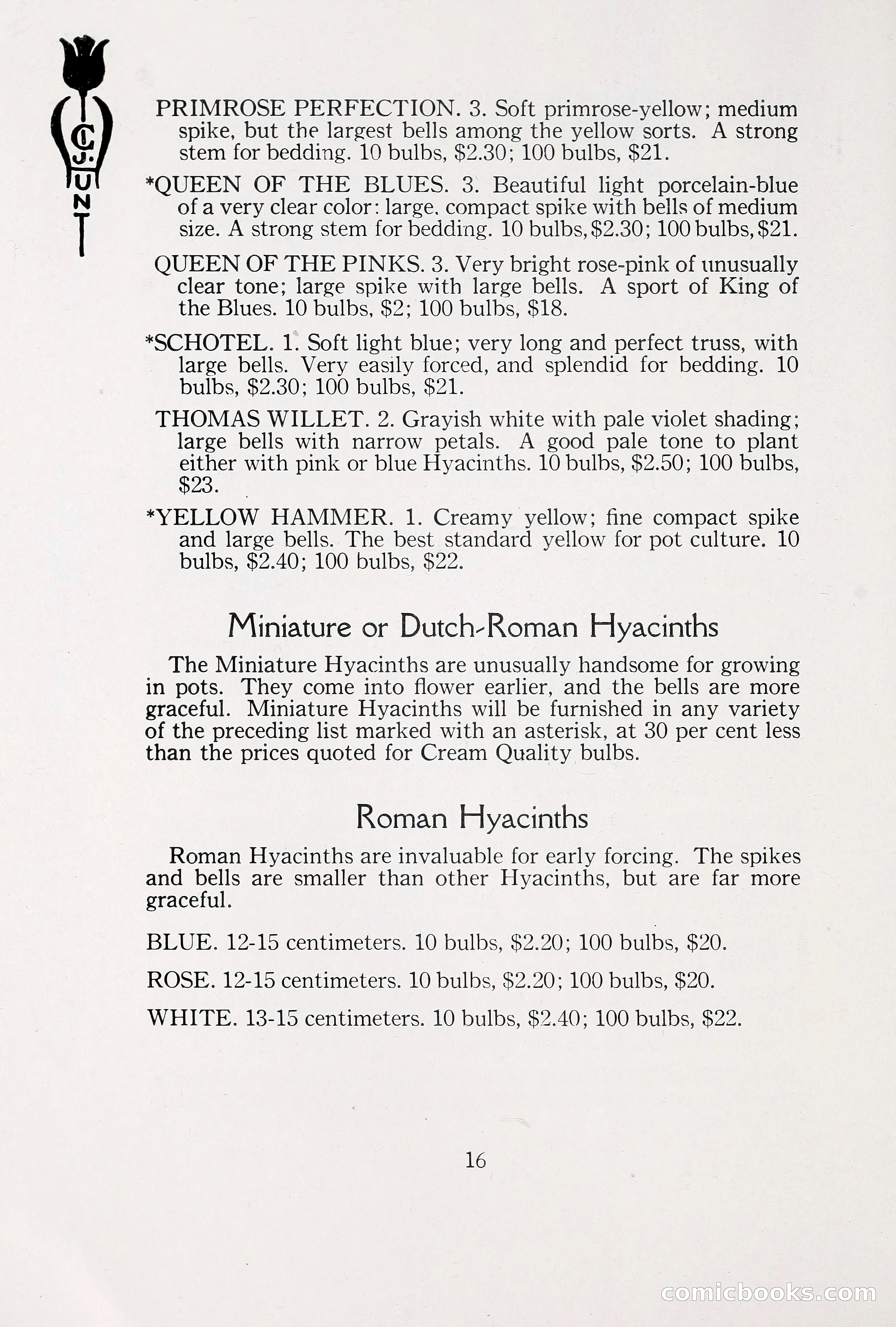 Blue Book of Bulbs, 1930 — page 23 of 140