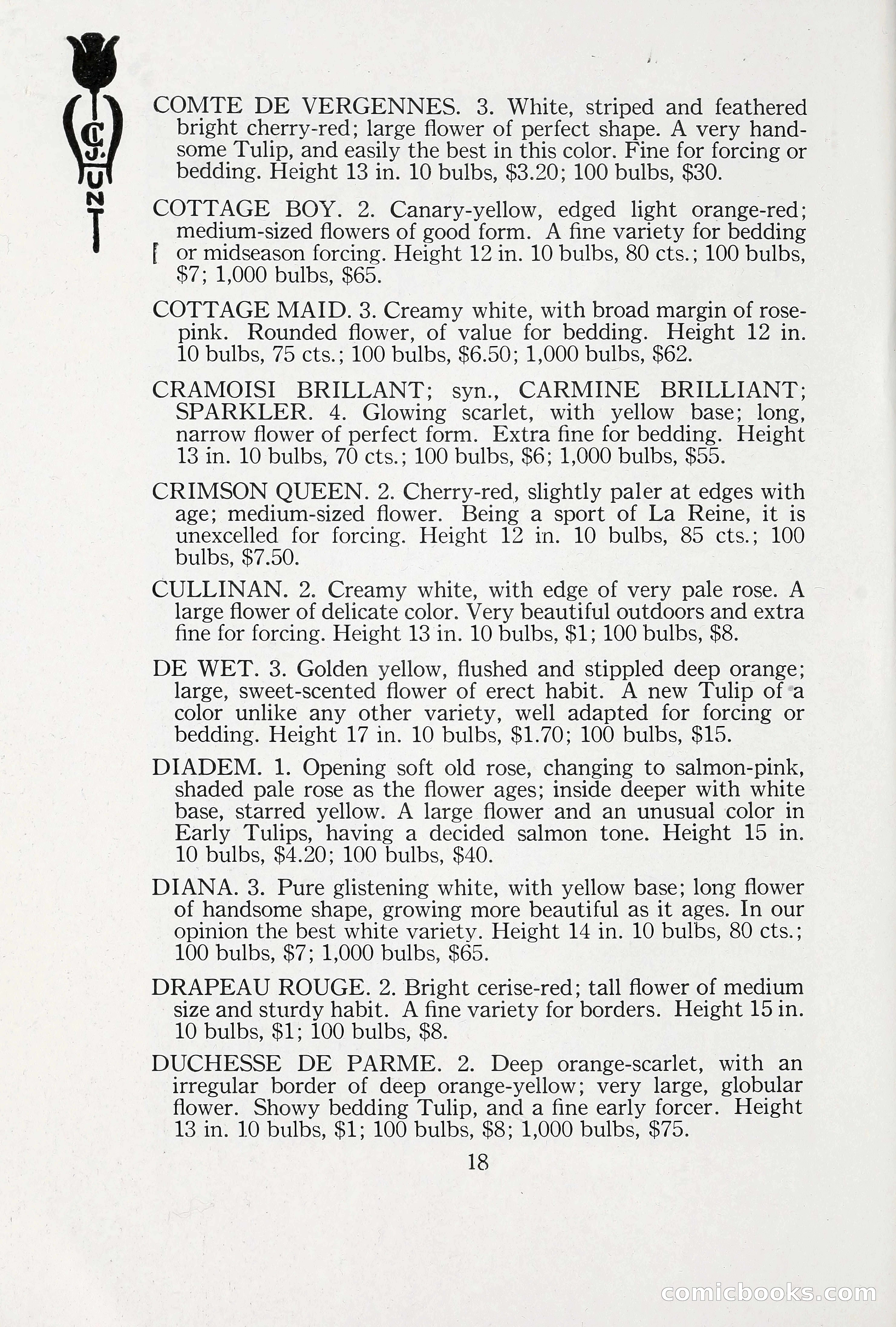 Blue Book of Bulbs, 1930 — page 27 of 140