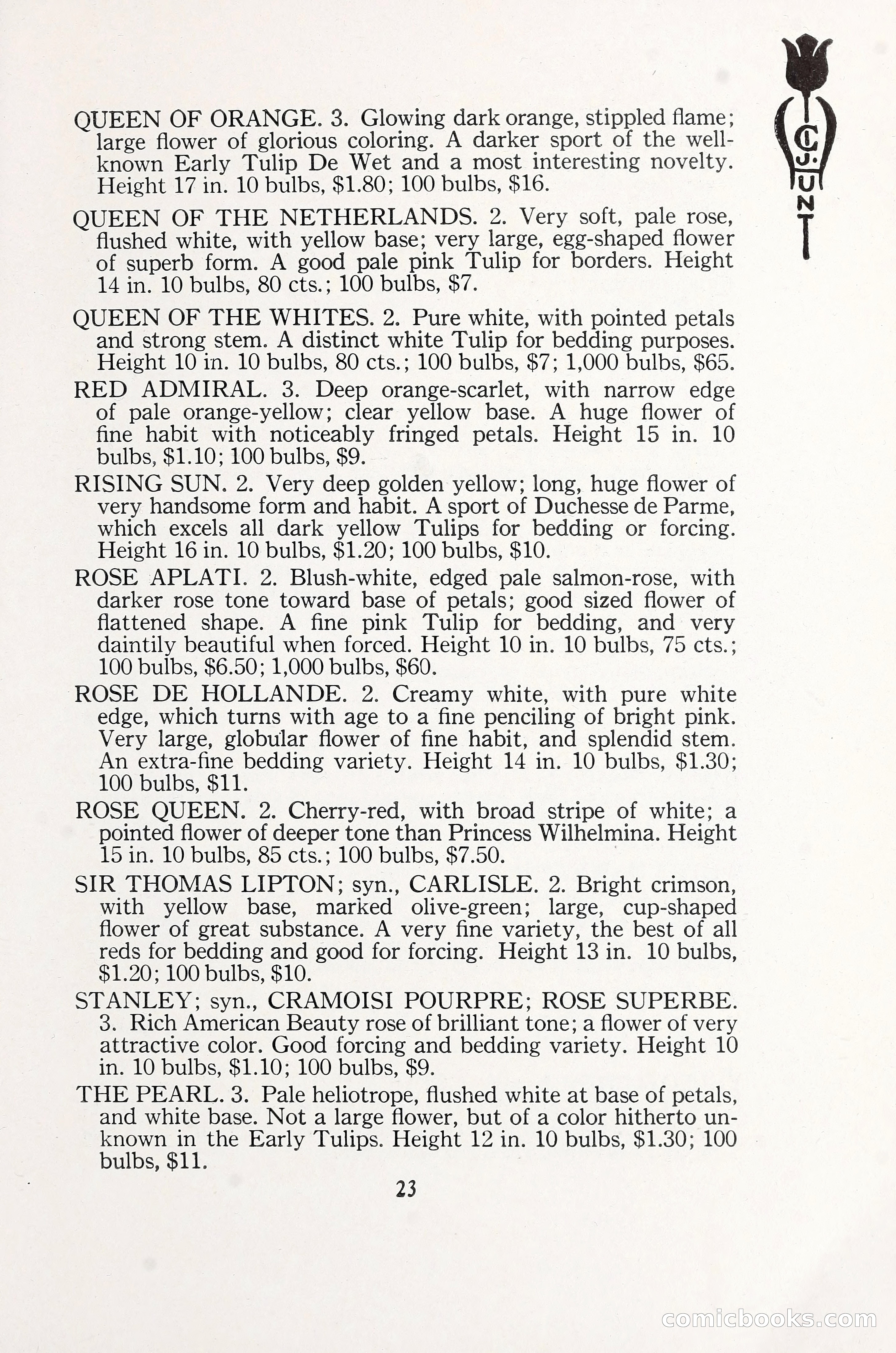 Blue Book of Bulbs, 1930 — page 34 of 140