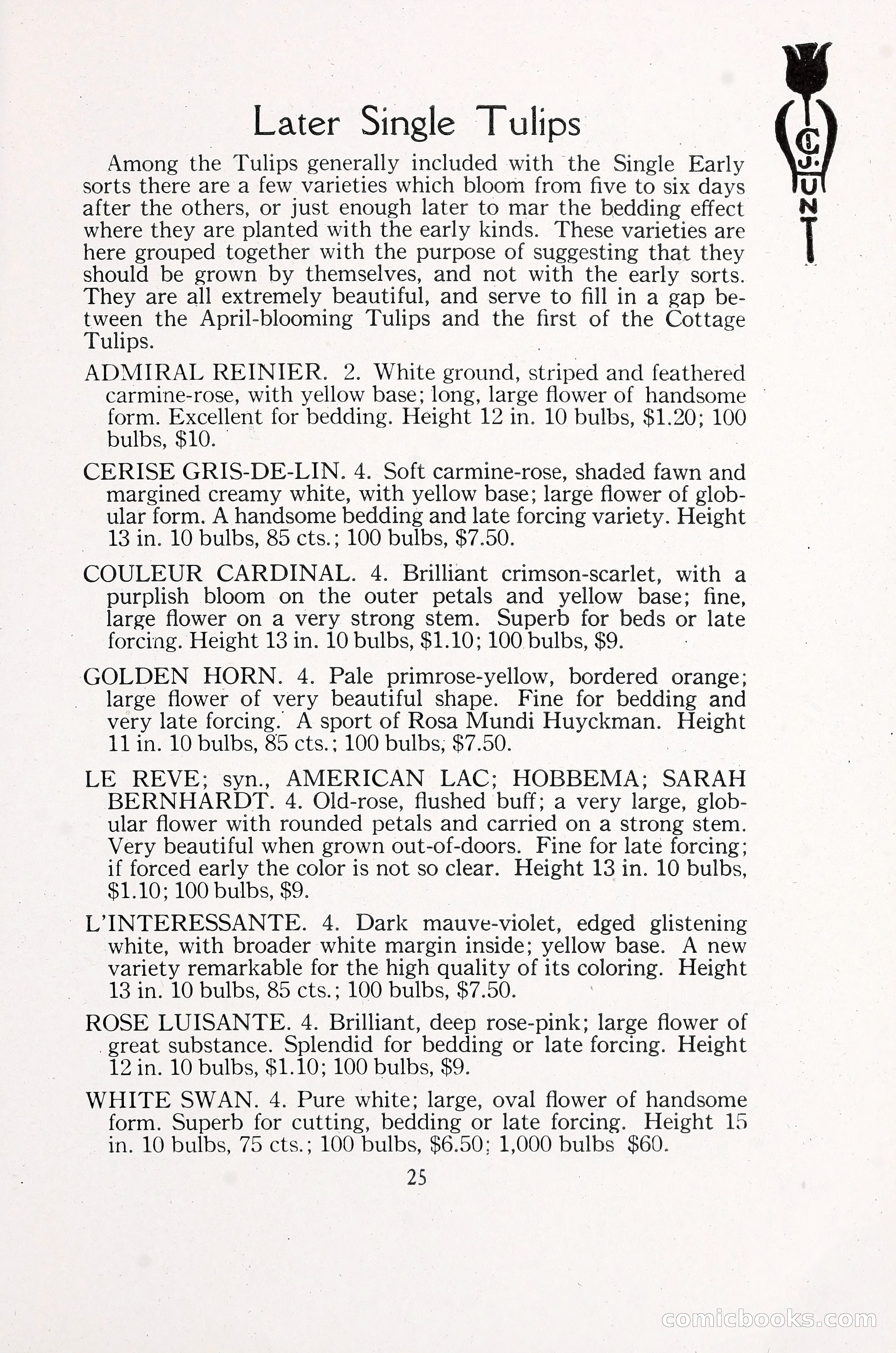 Blue Book of Bulbs, 1930 — page 36 of 140