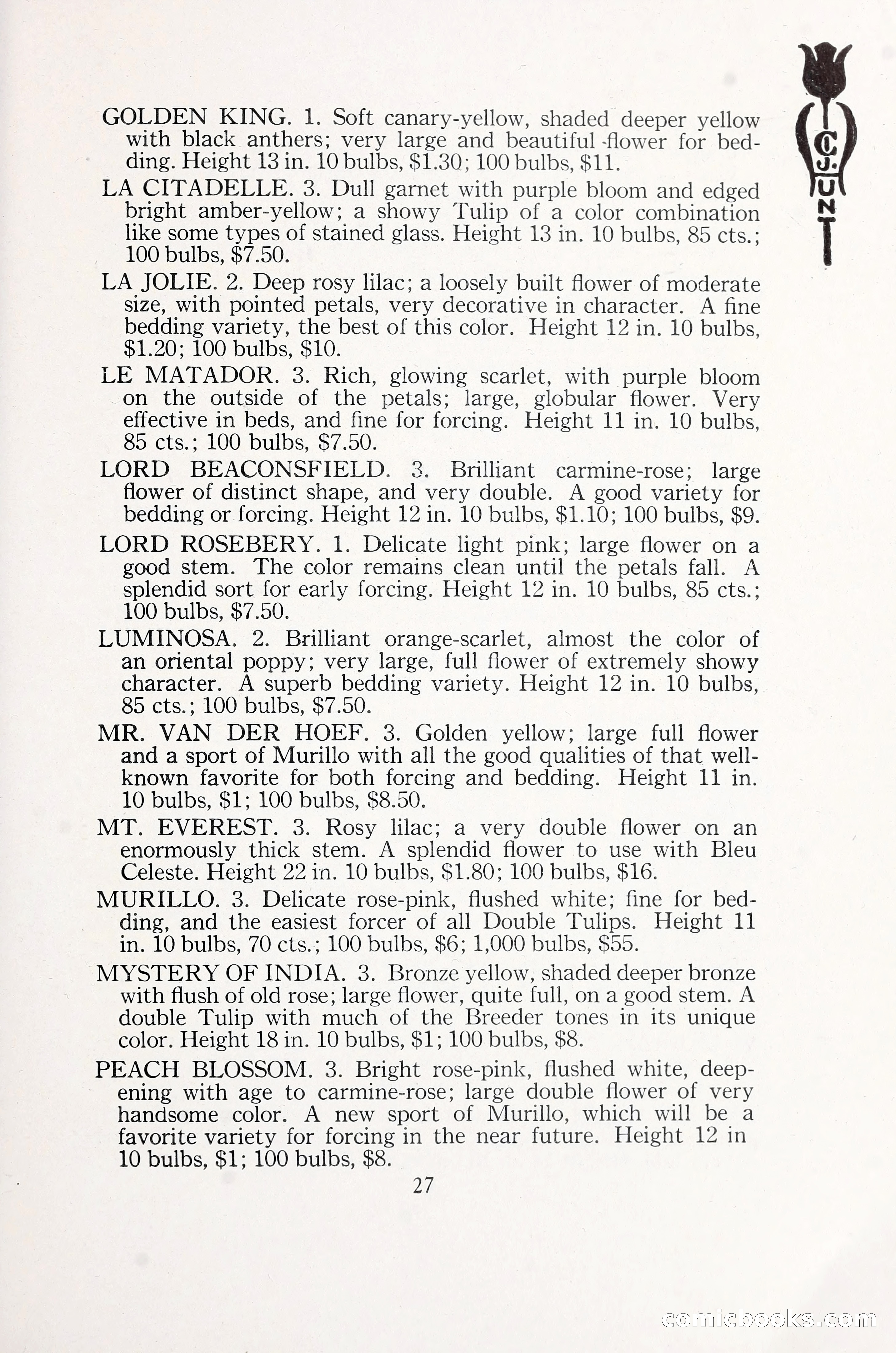 Blue Book of Bulbs, 1930 — page 38 of 140
