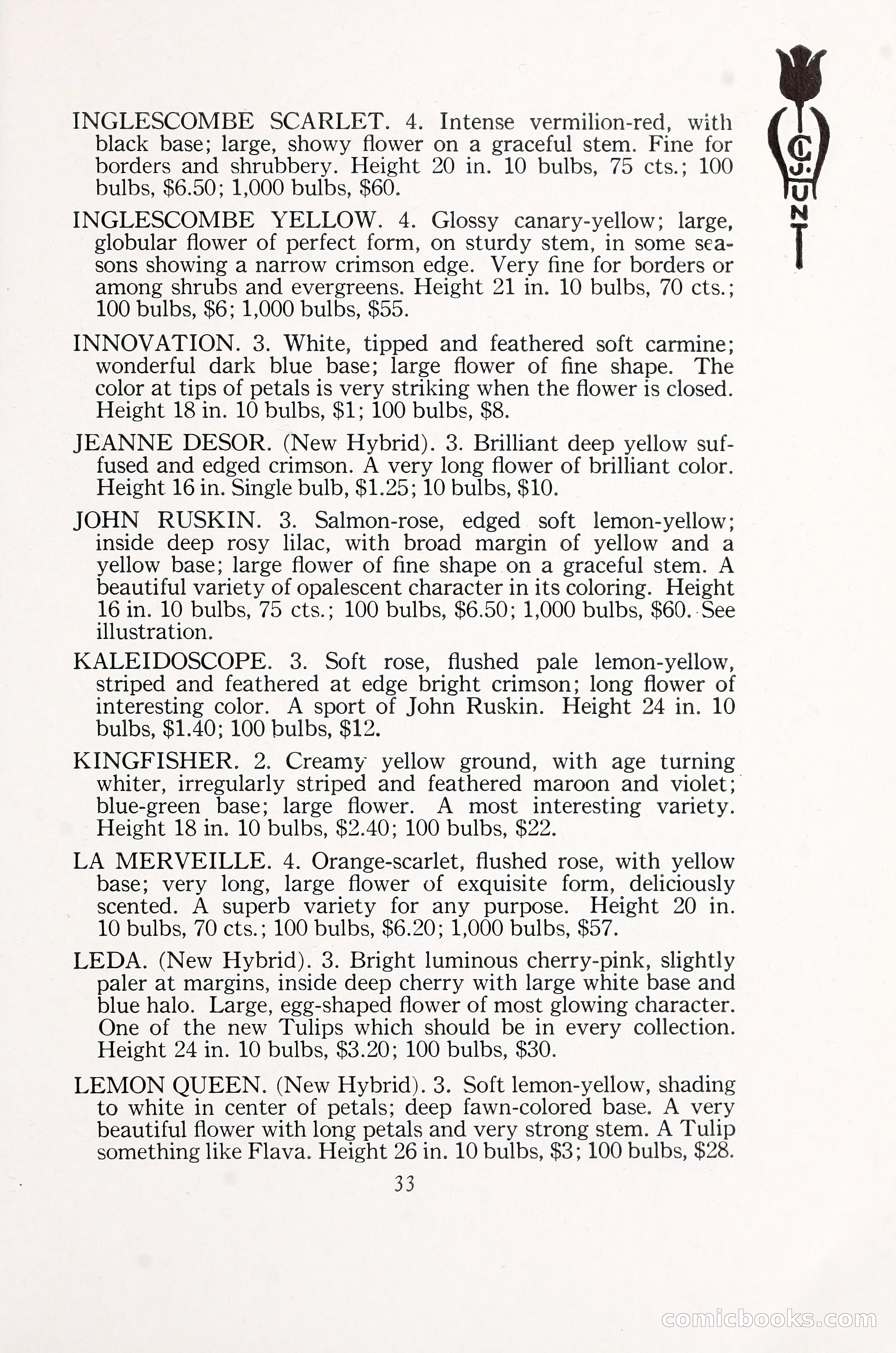 Blue Book of Bulbs, 1930 — page 46 of 140