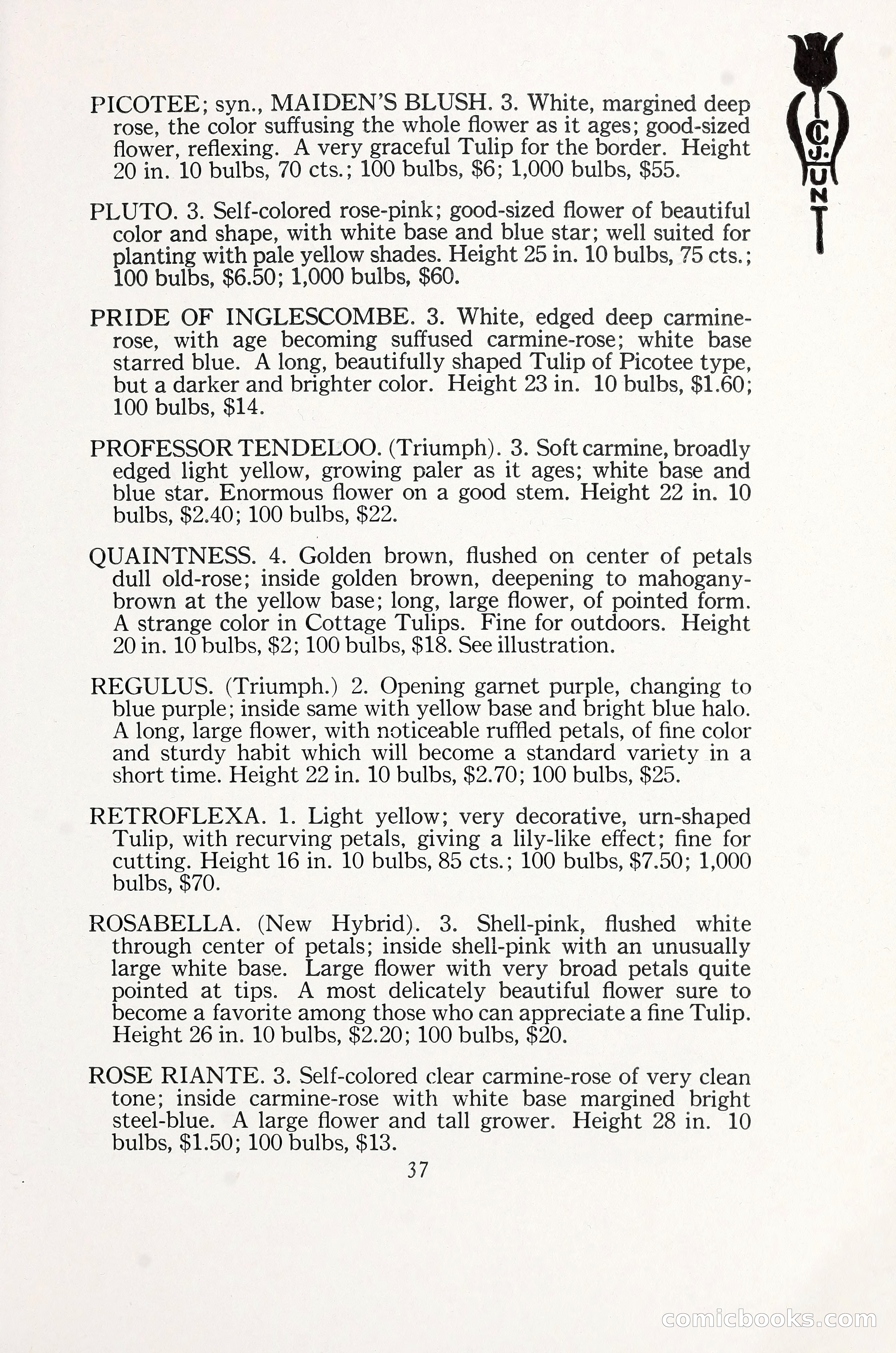 Blue Book of Bulbs, 1930 — page 50 of 140