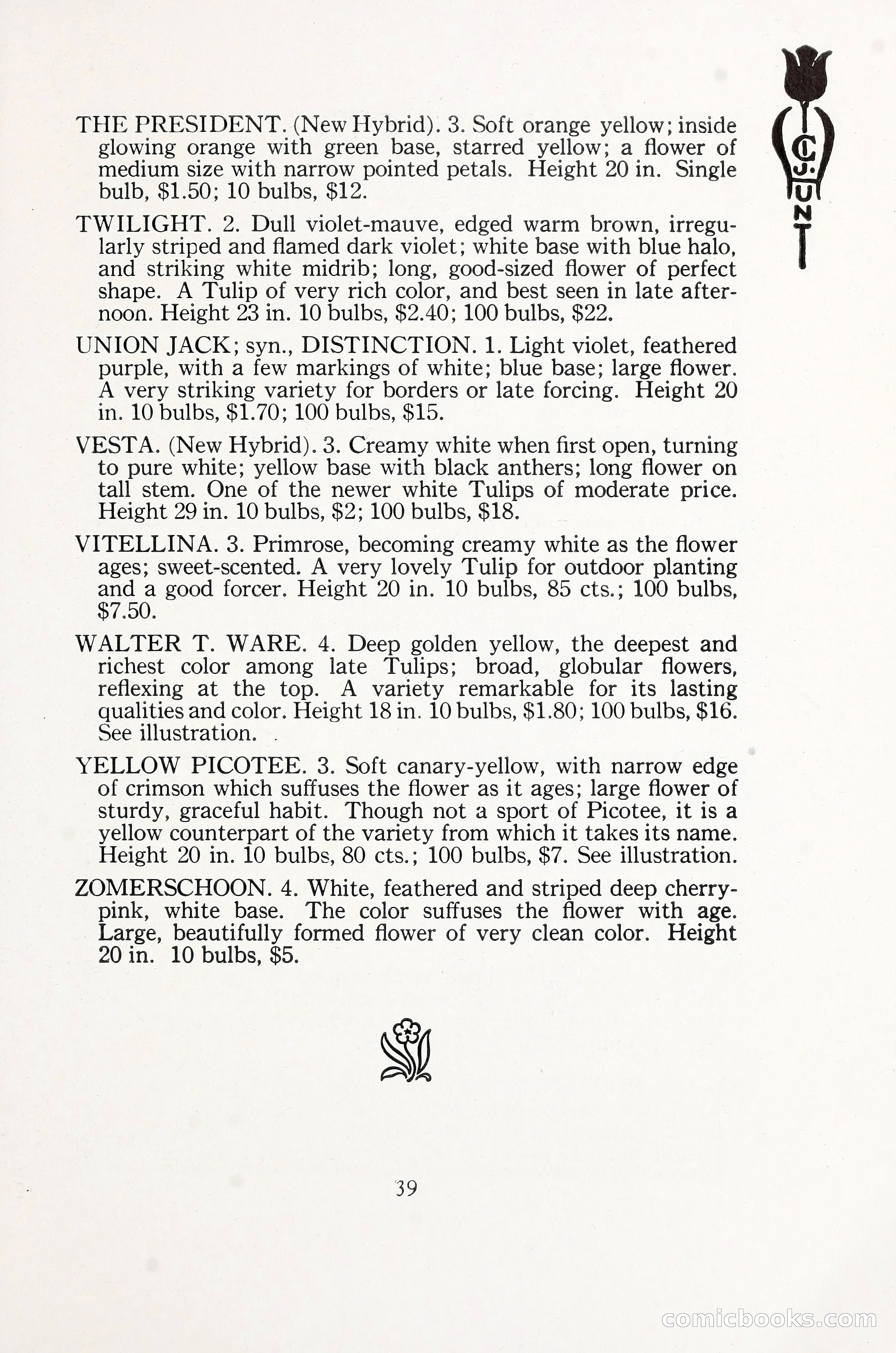 Blue Book of Bulbs, 1930 — page 54 of 140