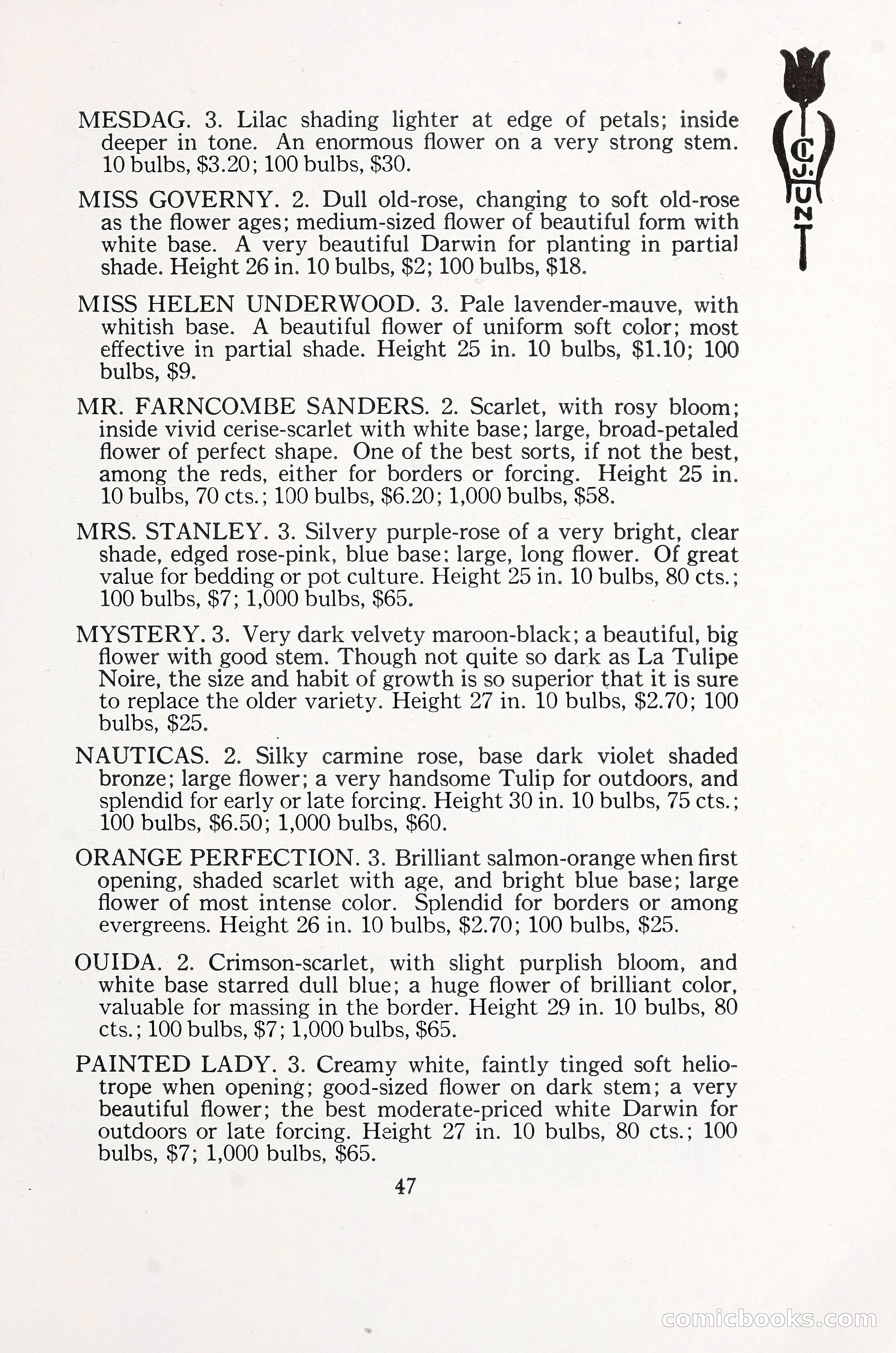 Blue Book of Bulbs, 1930 — page 64 of 140