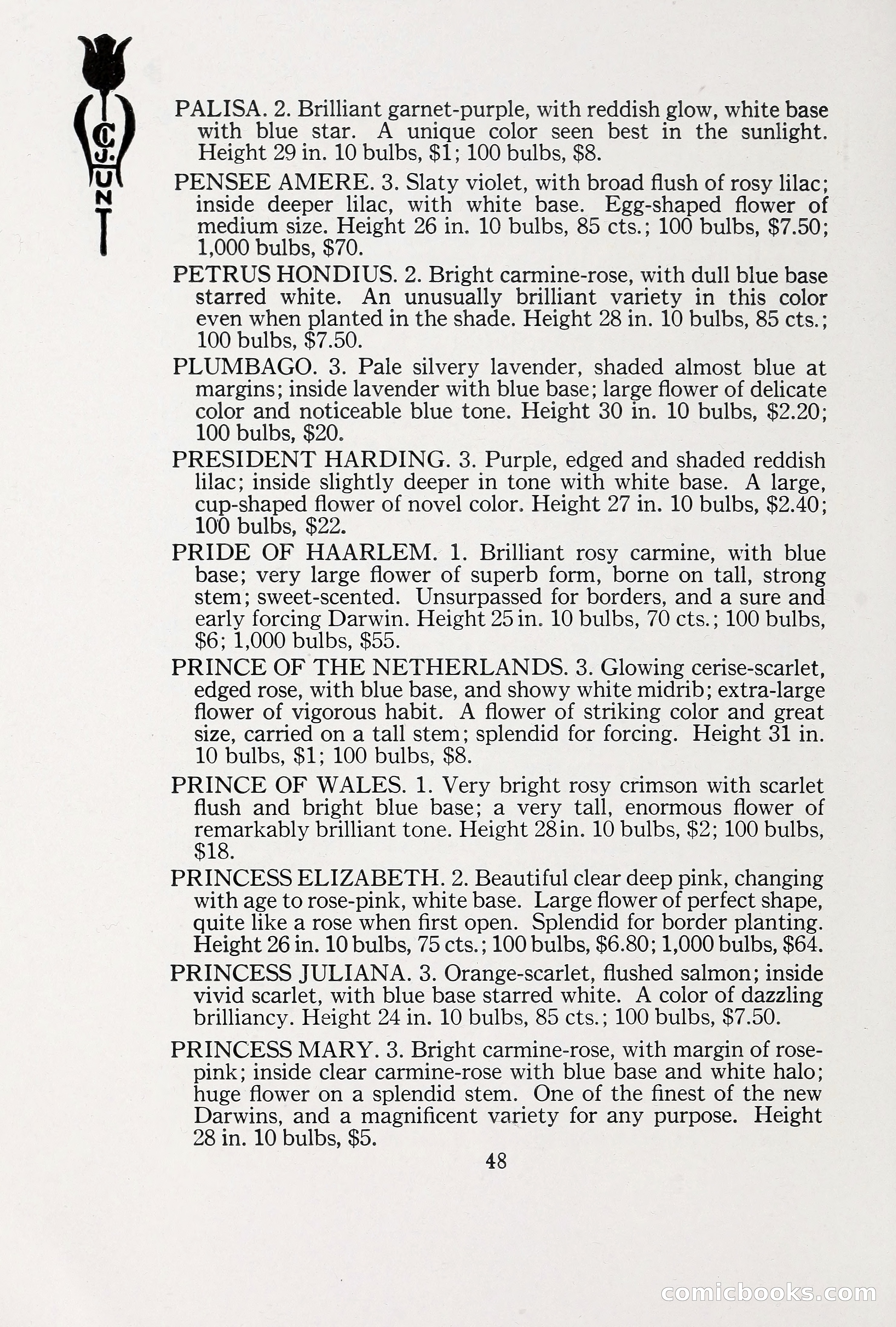 Blue Book of Bulbs, 1930 — page 65 of 140