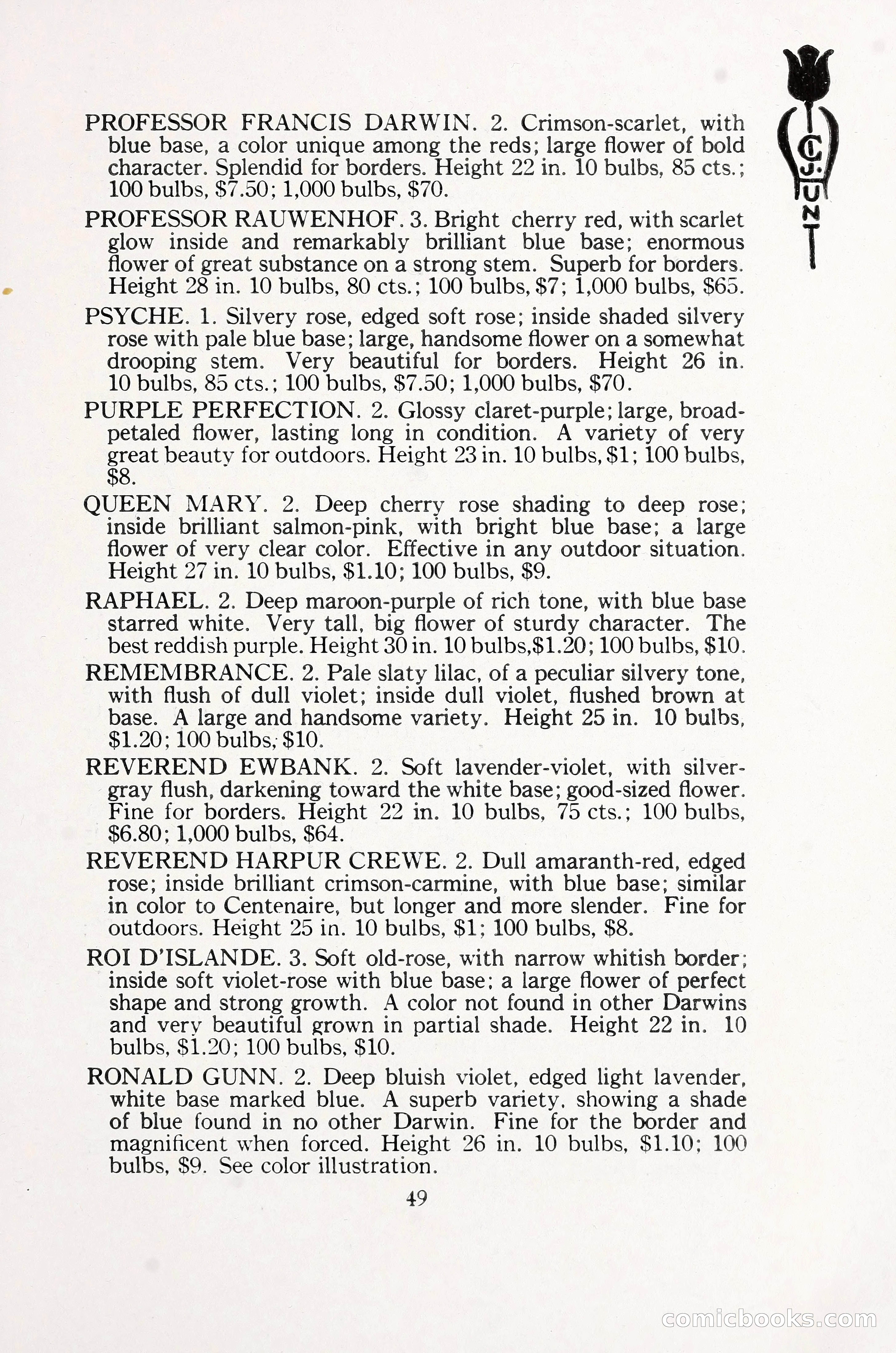 Blue Book of Bulbs, 1930 — page 68 of 140