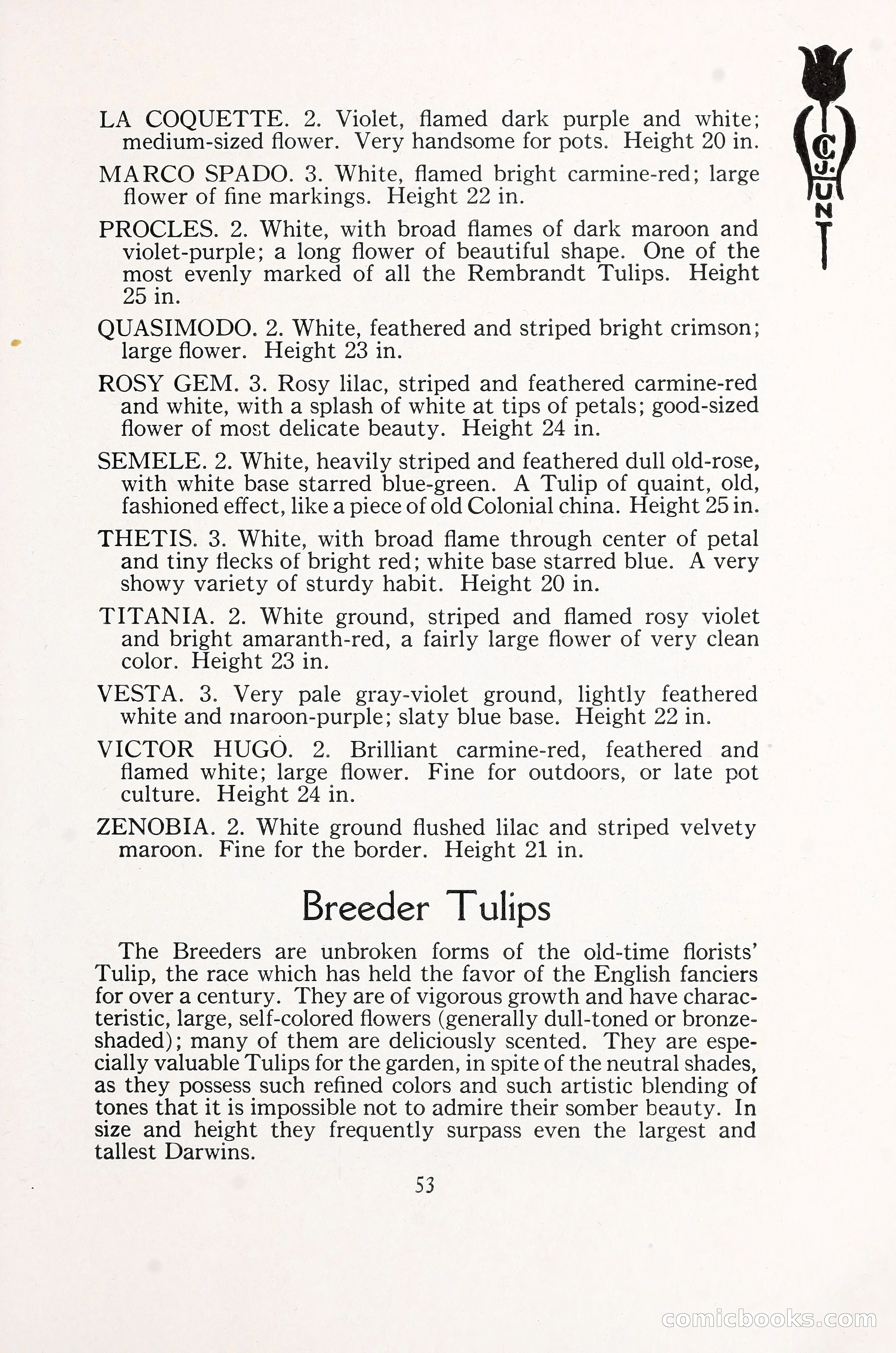 Blue Book of Bulbs, 1930 — page 72 of 140