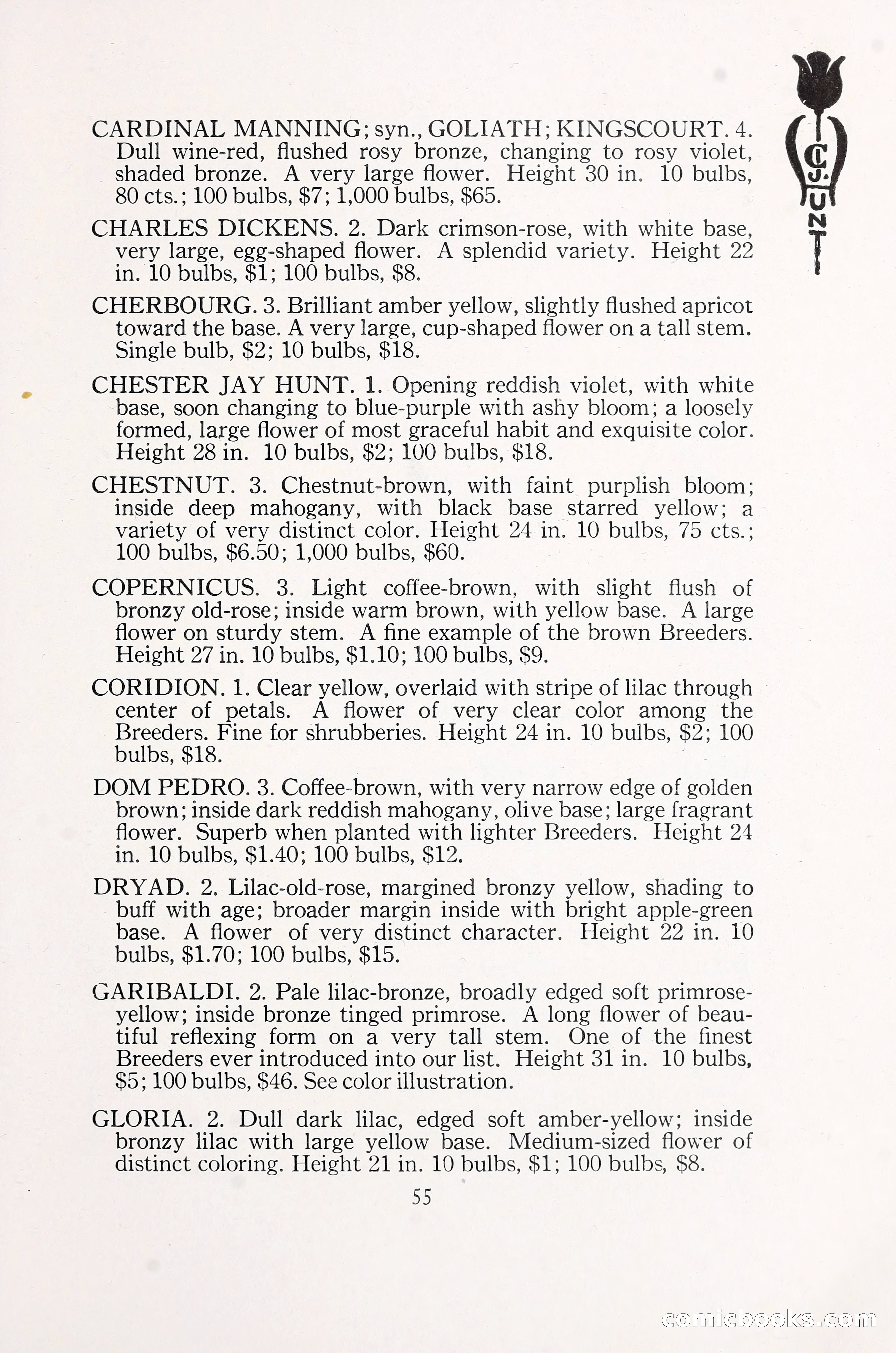 Blue Book of Bulbs, 1930 — page 76 of 140