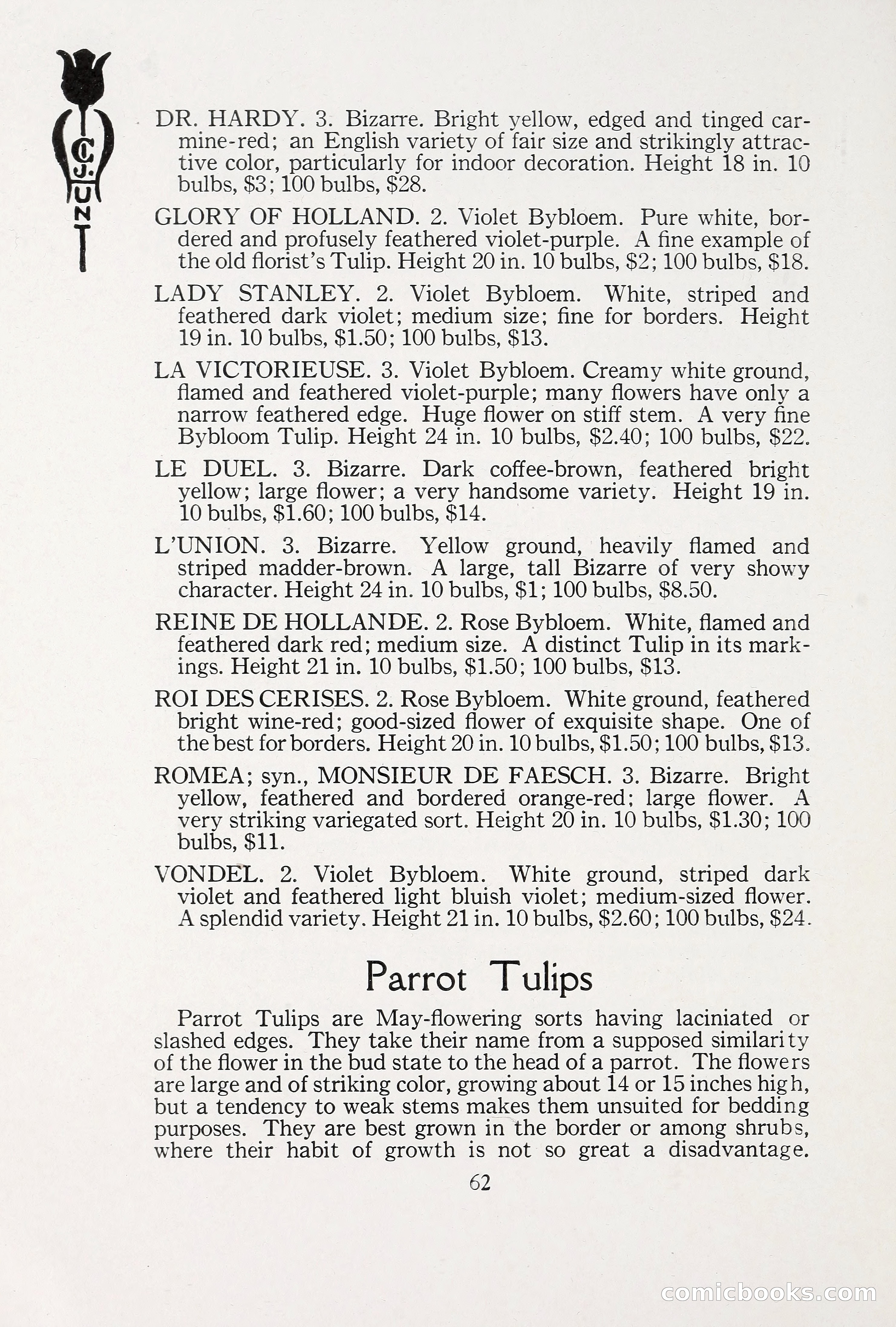 Blue Book of Bulbs, 1930 — page 87 of 140