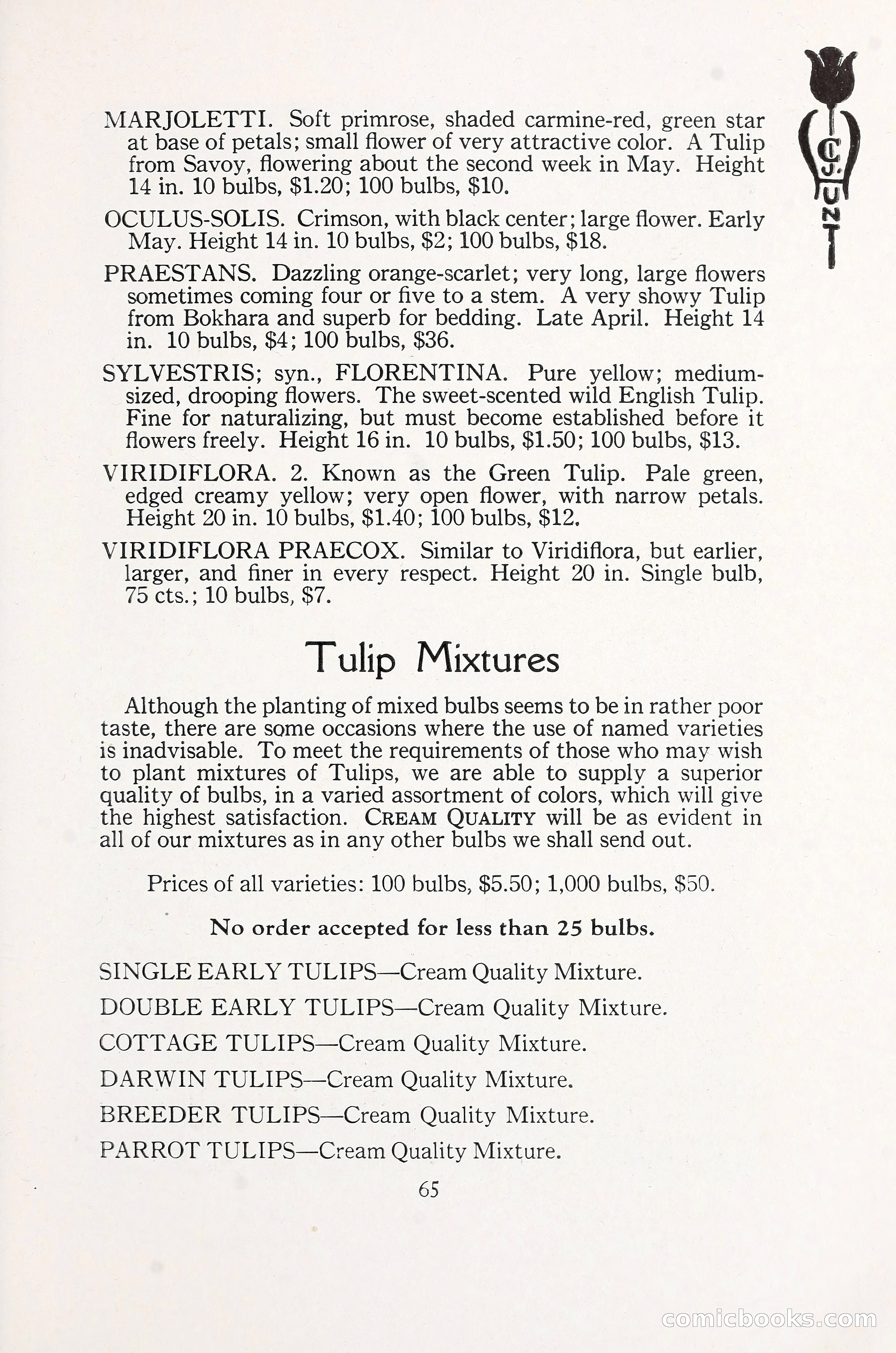 Blue Book of Bulbs, 1930 — page 90 of 140