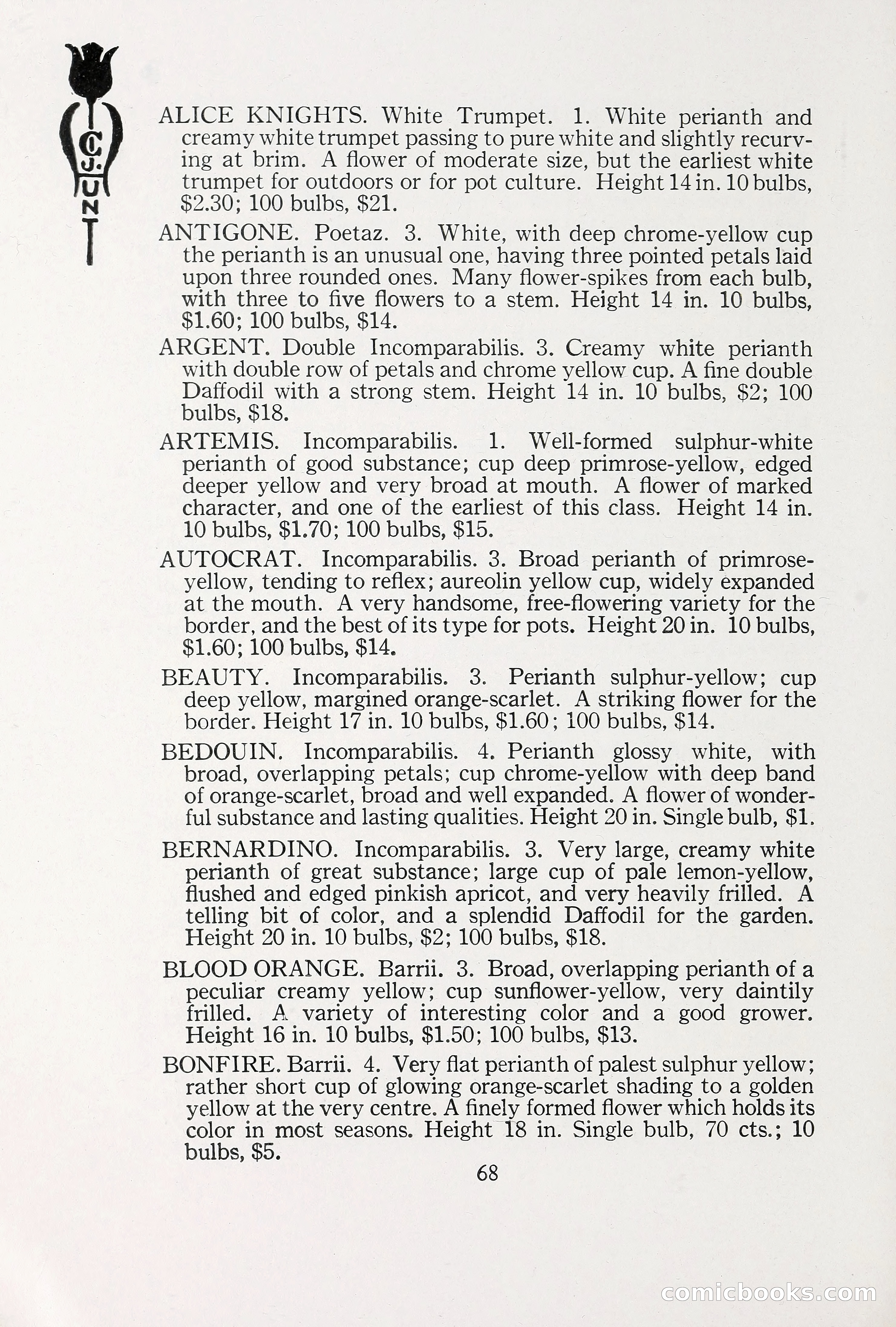 Blue Book of Bulbs, 1930 — page 97 of 140