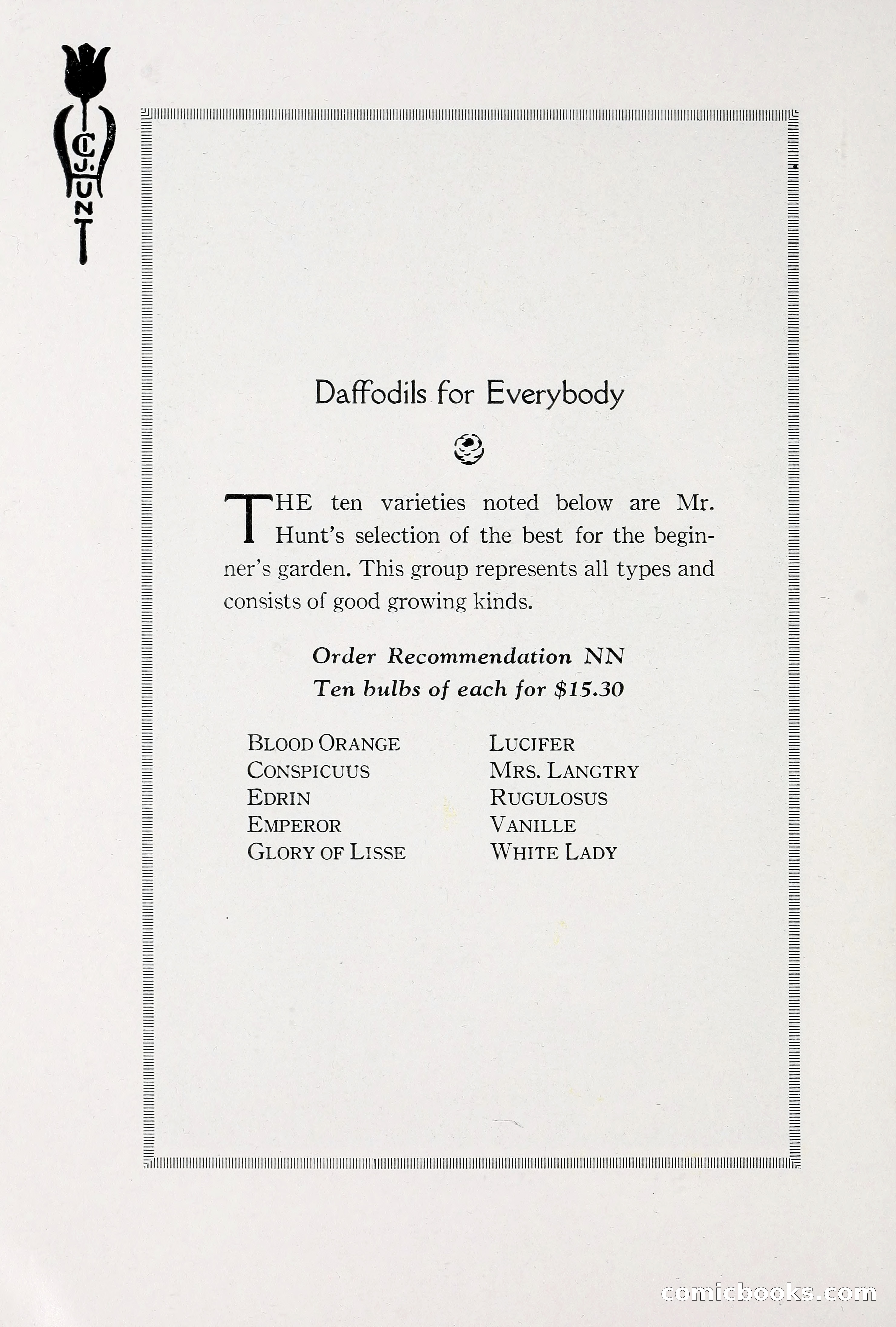 Blue Book of Bulbs, 1930 — page 103 of 140