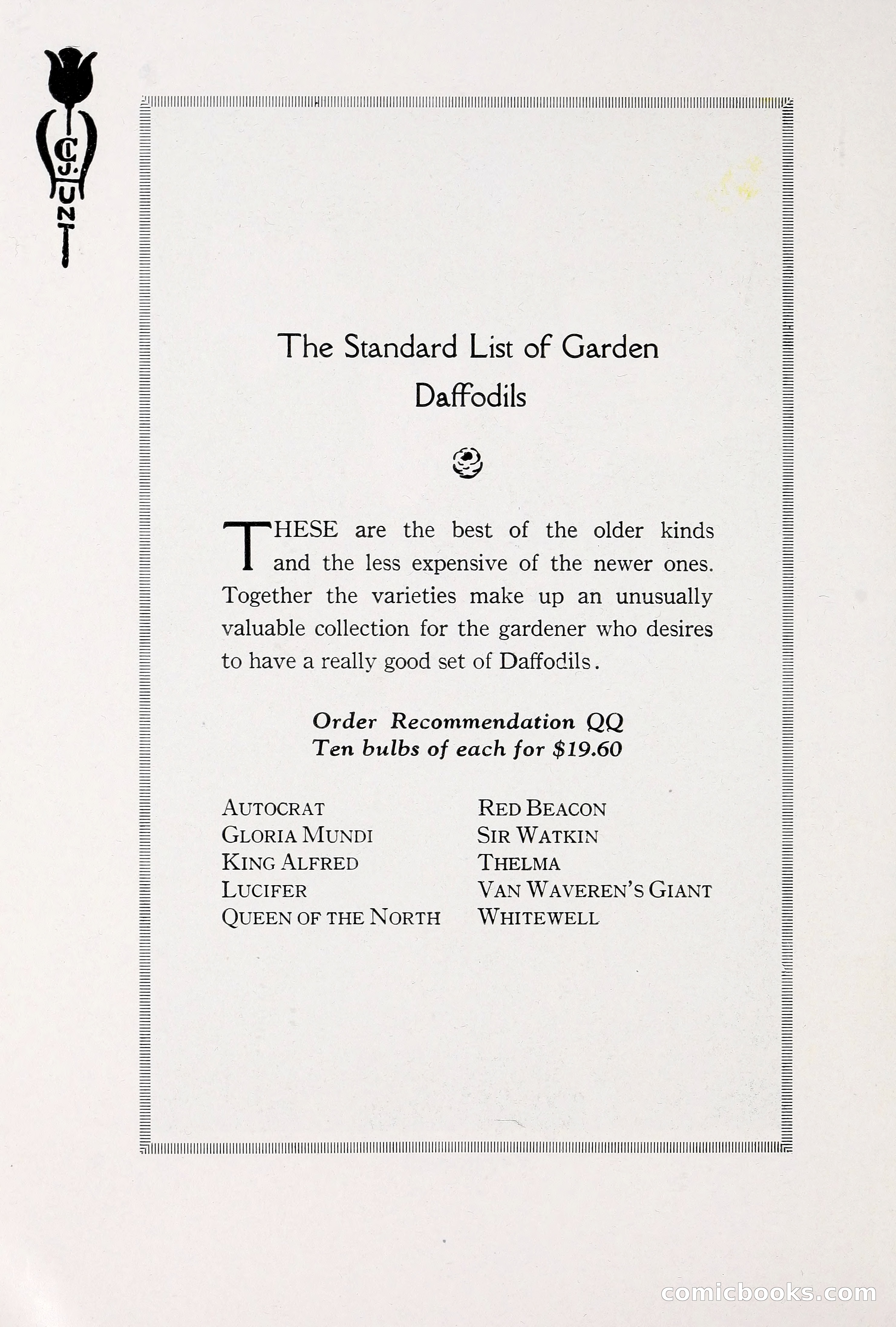 Blue Book of Bulbs, 1930 — page 107 of 140