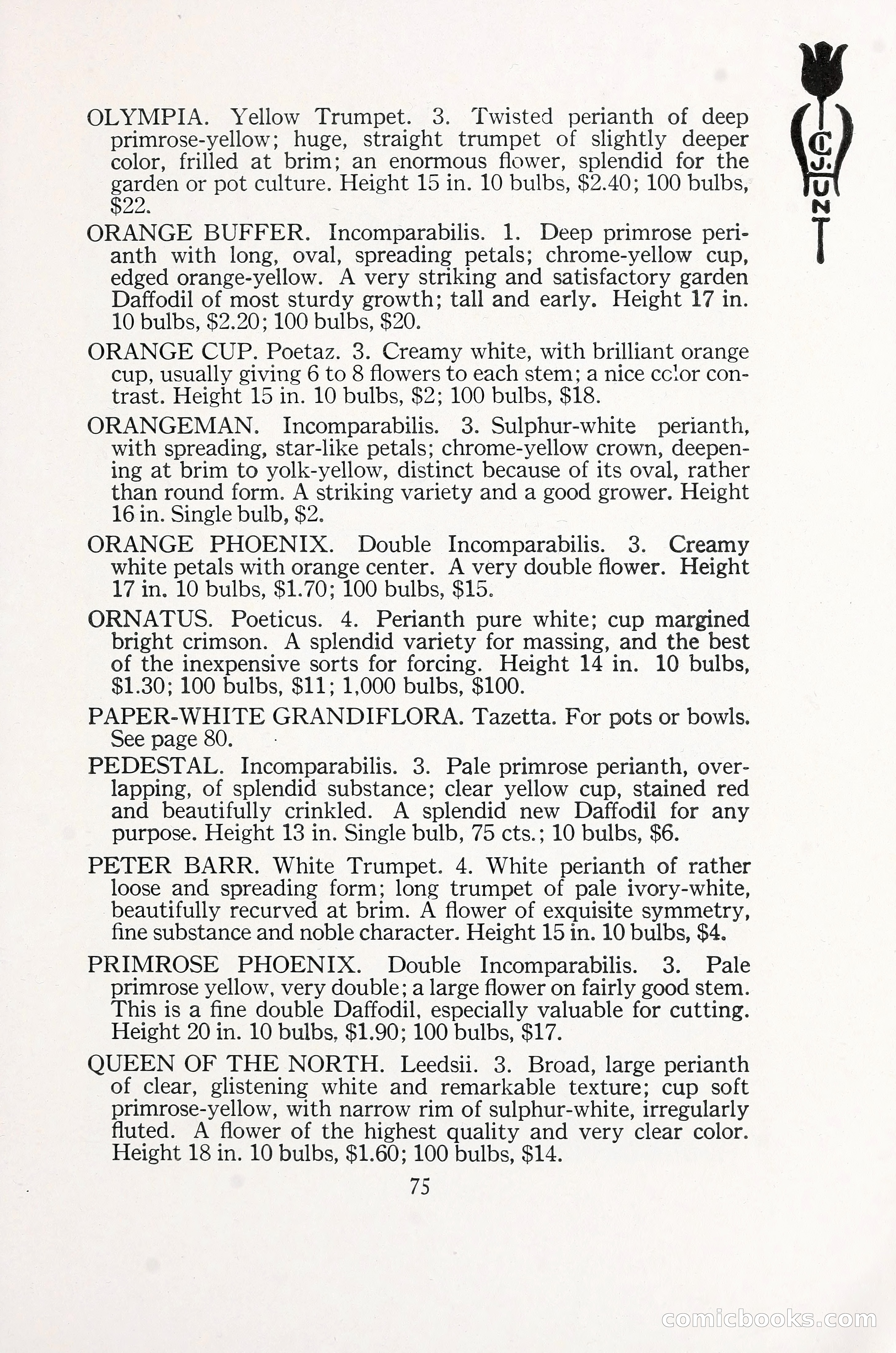 Blue Book of Bulbs, 1930 — page 112 of 140