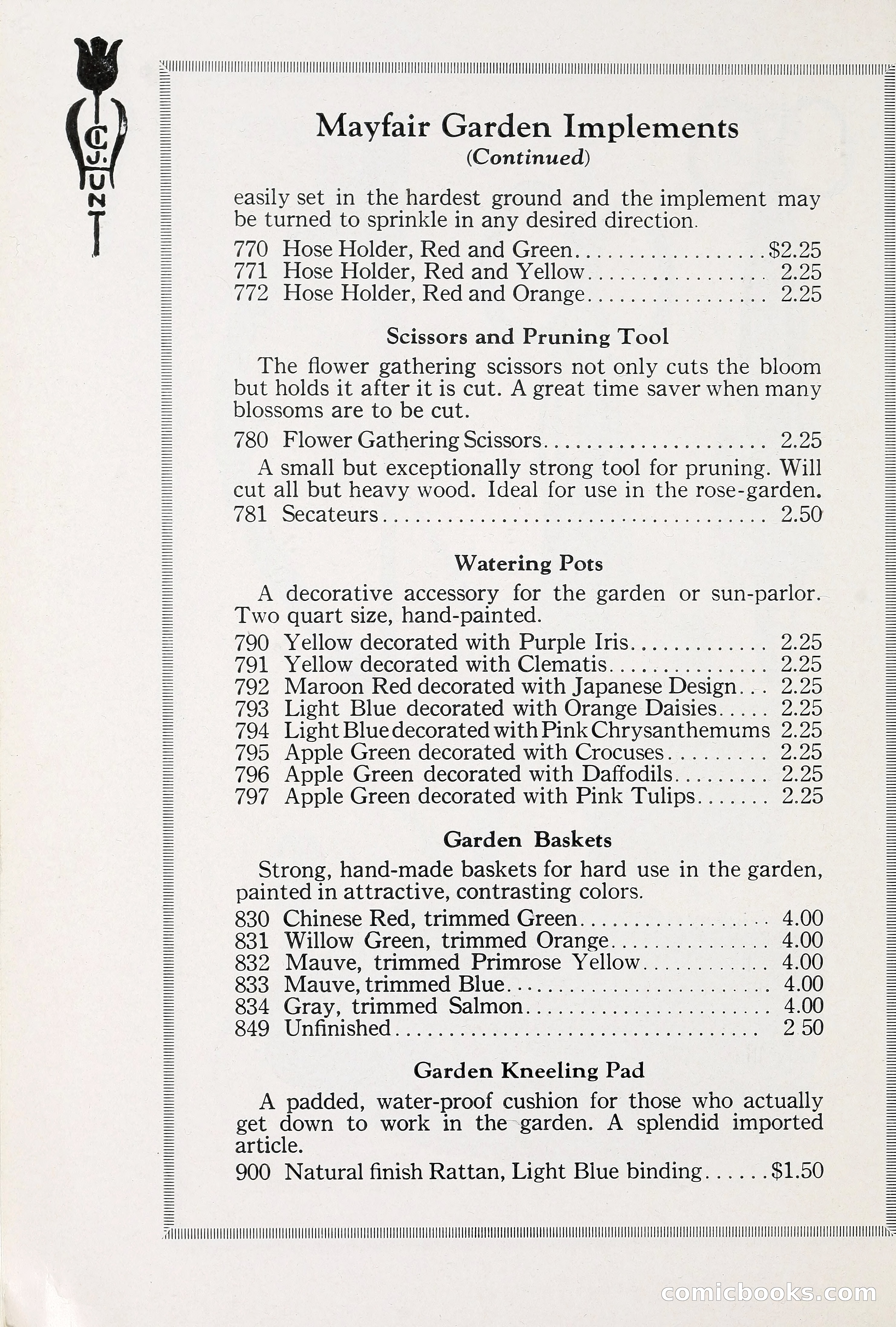 Blue Book of Bulbs, 1930 — page 131 of 140
