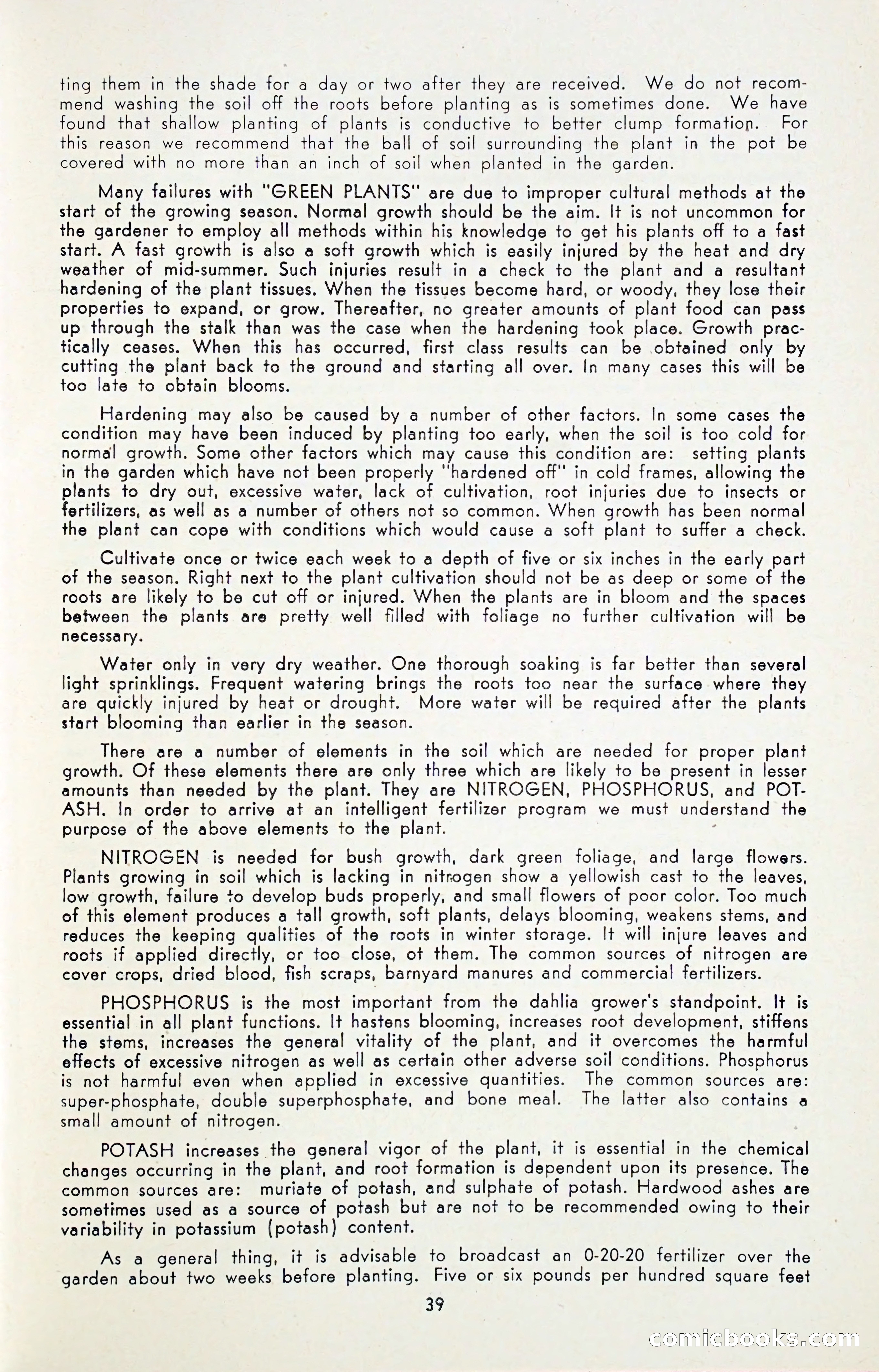 Dahlia Blue Book for 1947 — page 44 of 54