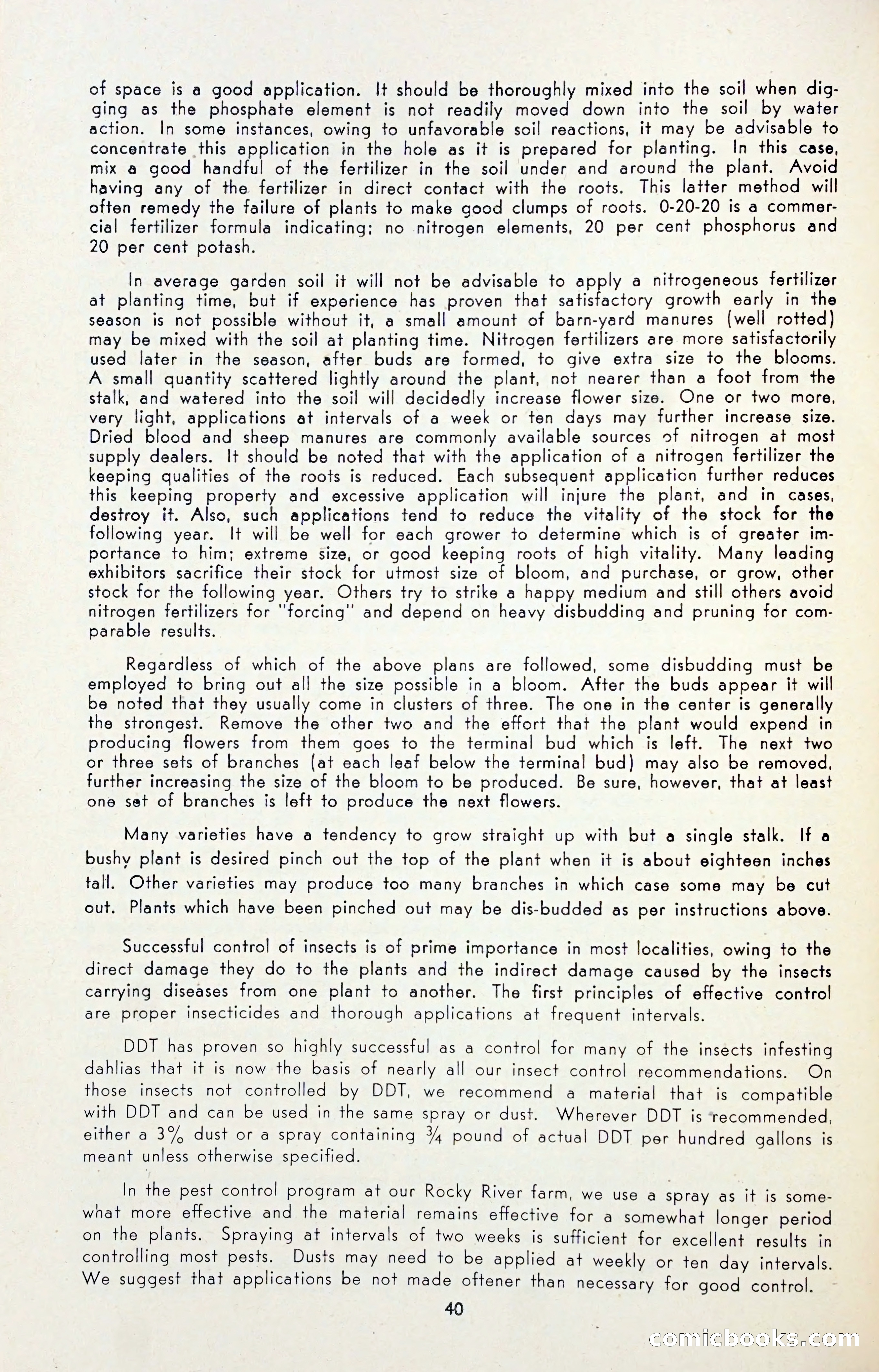 Dahlia Blue Book for 1947 — page 45 of 54
