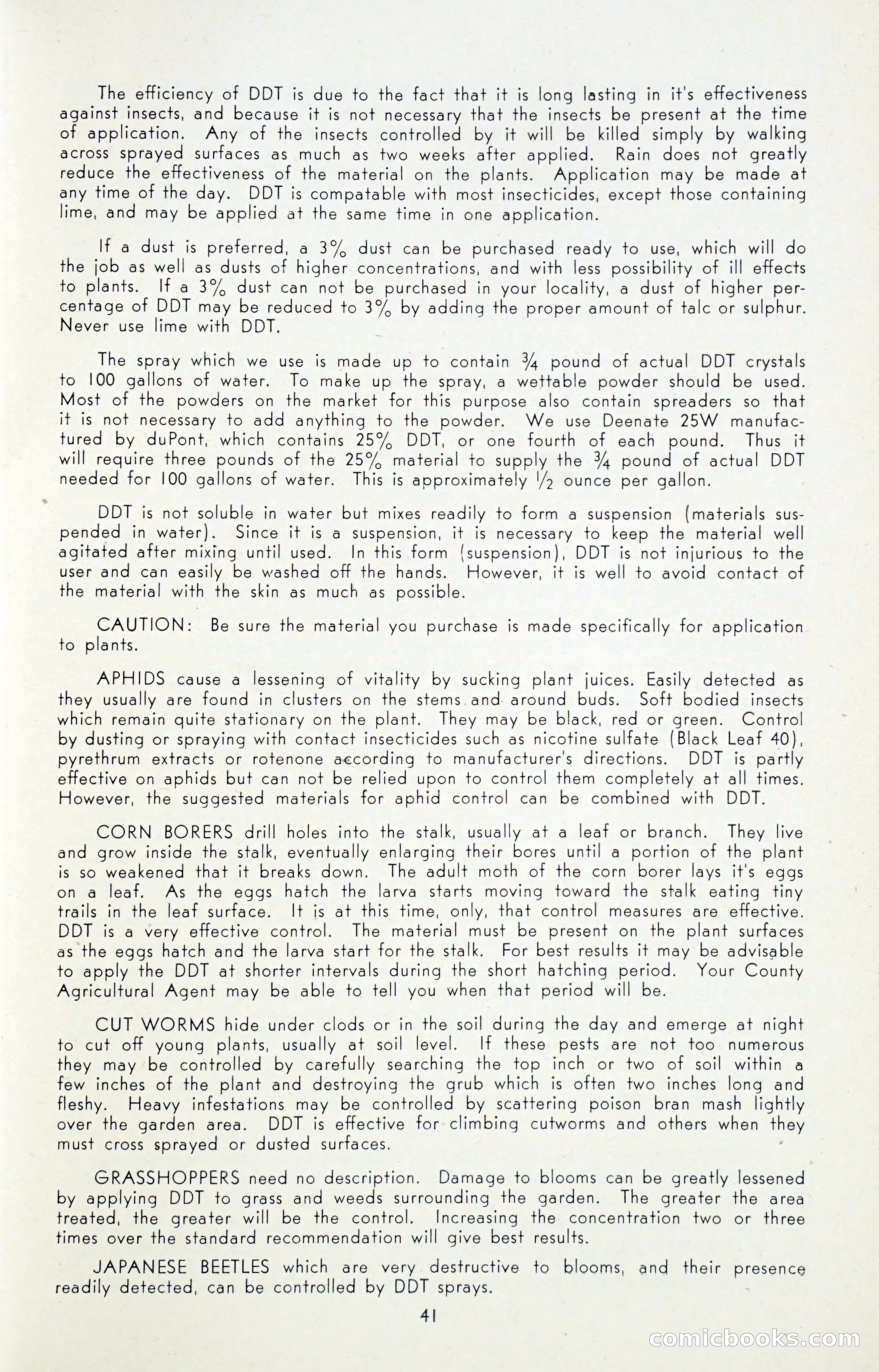Dahlia Blue Book for 1947 — page 46 of 54
