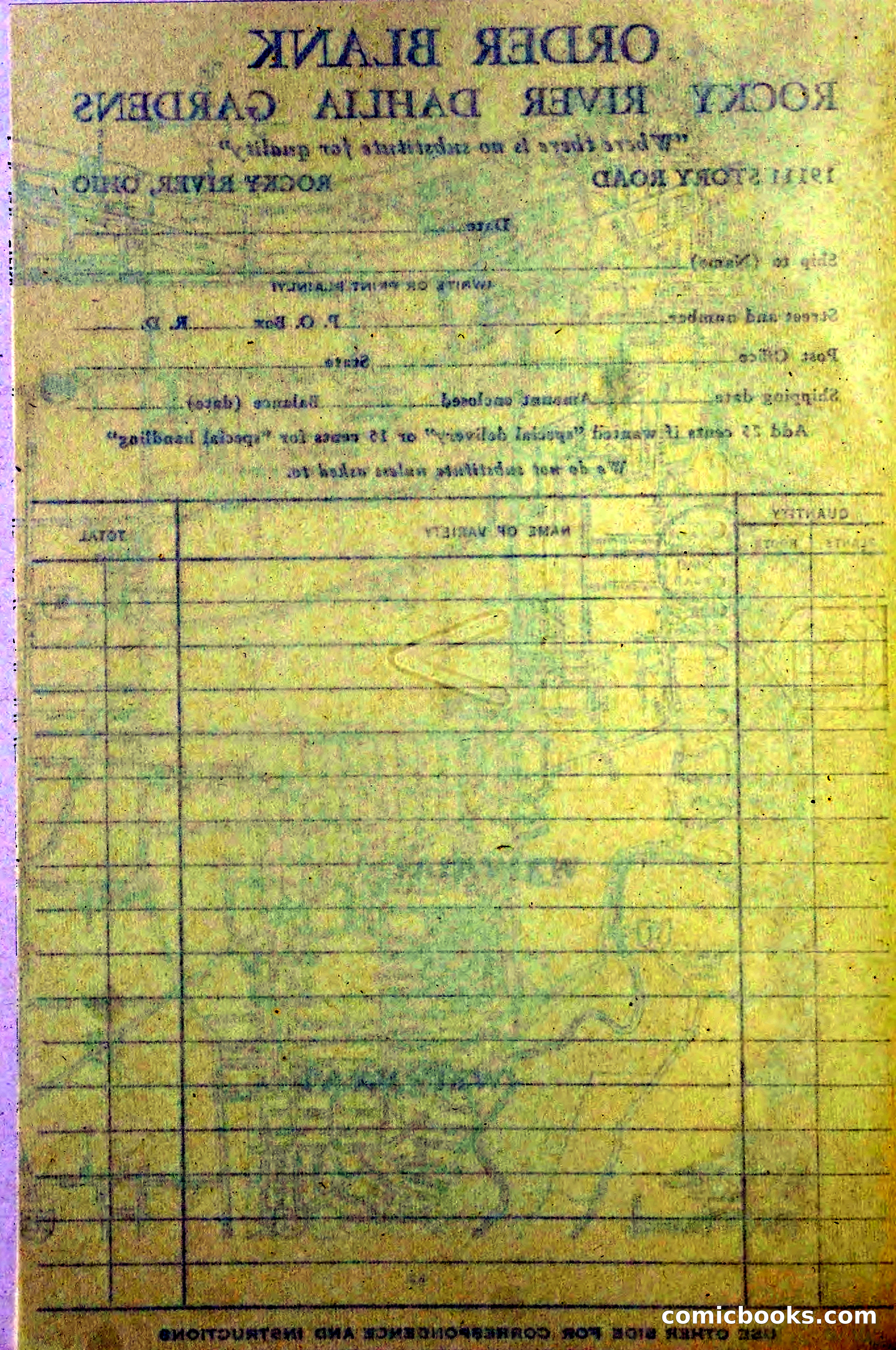 Dahlia Blue Book for 1947 — page 51 of 54