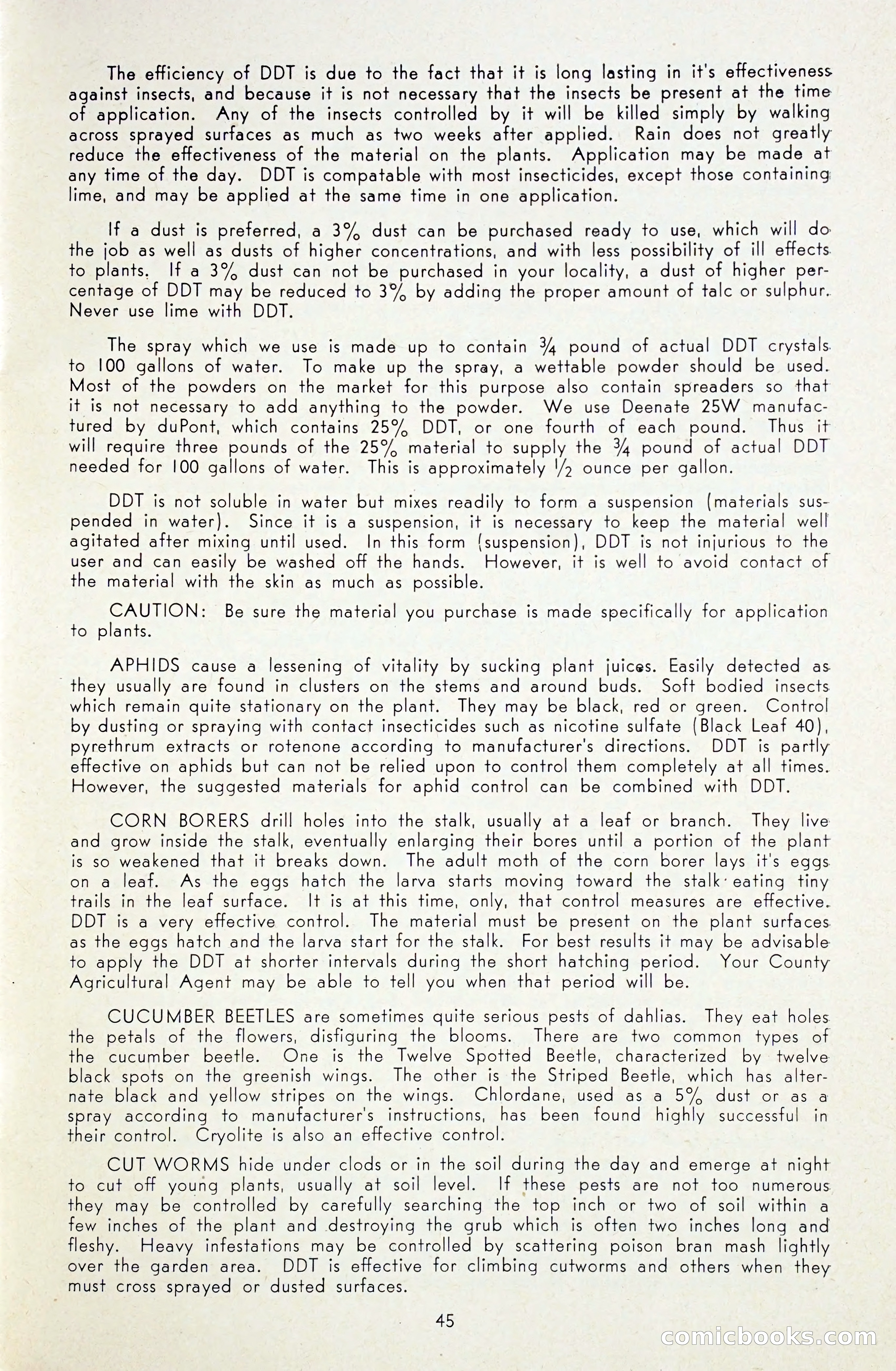 Dahlia Blue Book for 1948 — page 50 of 58