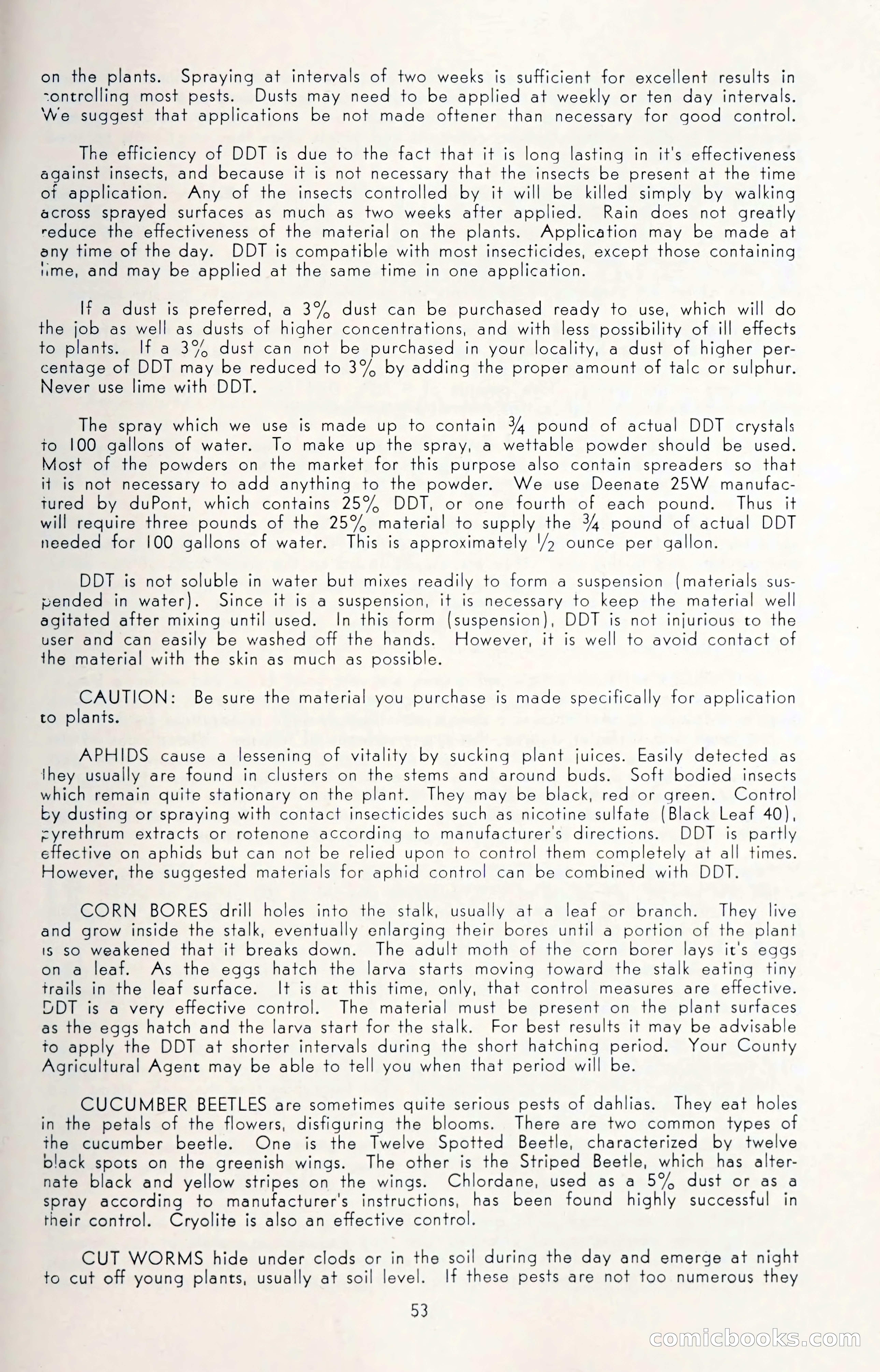 Dahlia Blue Book for 1950 — page 57 of 64