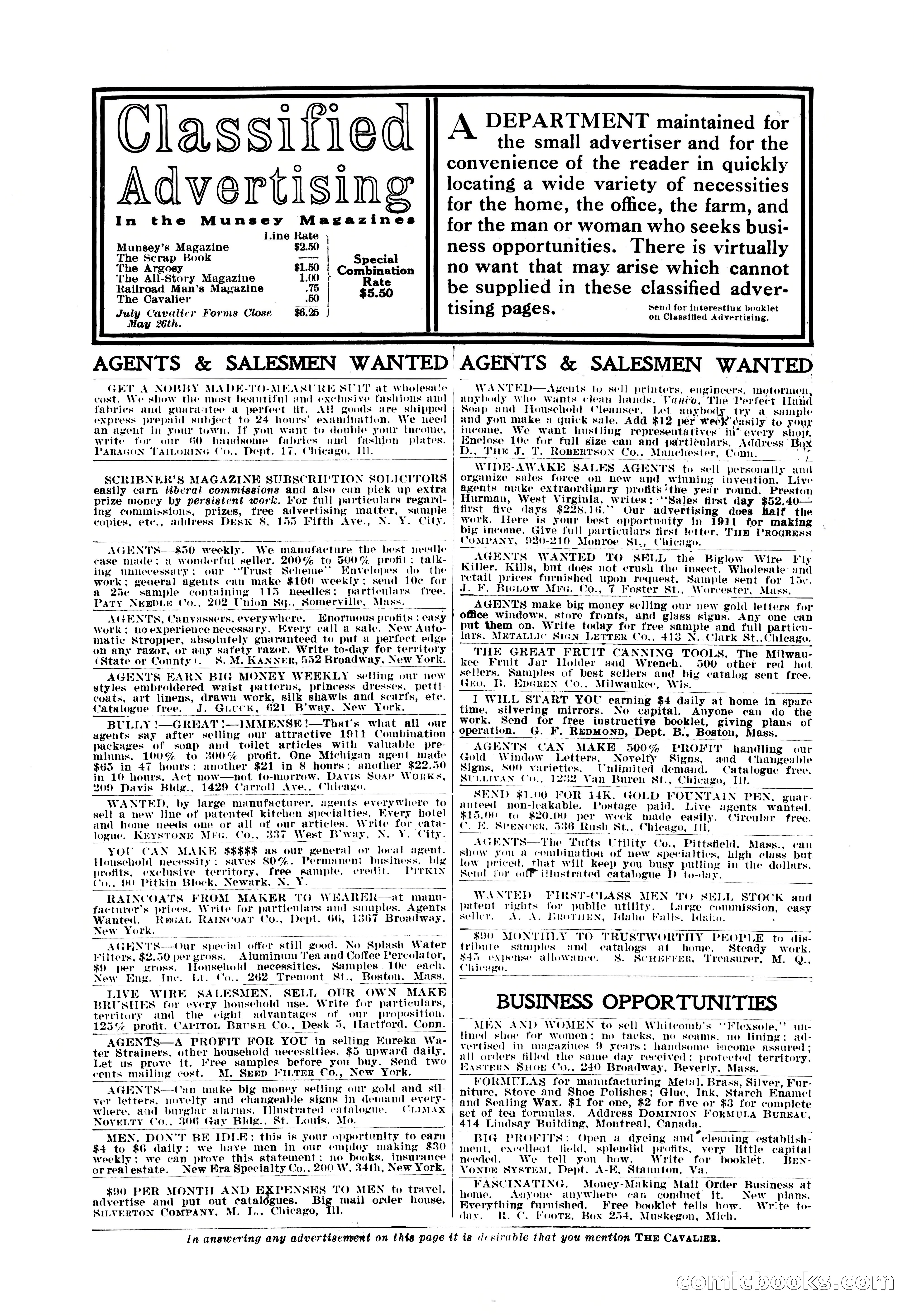 The Cavalier, June 1911 — page 4 of 198