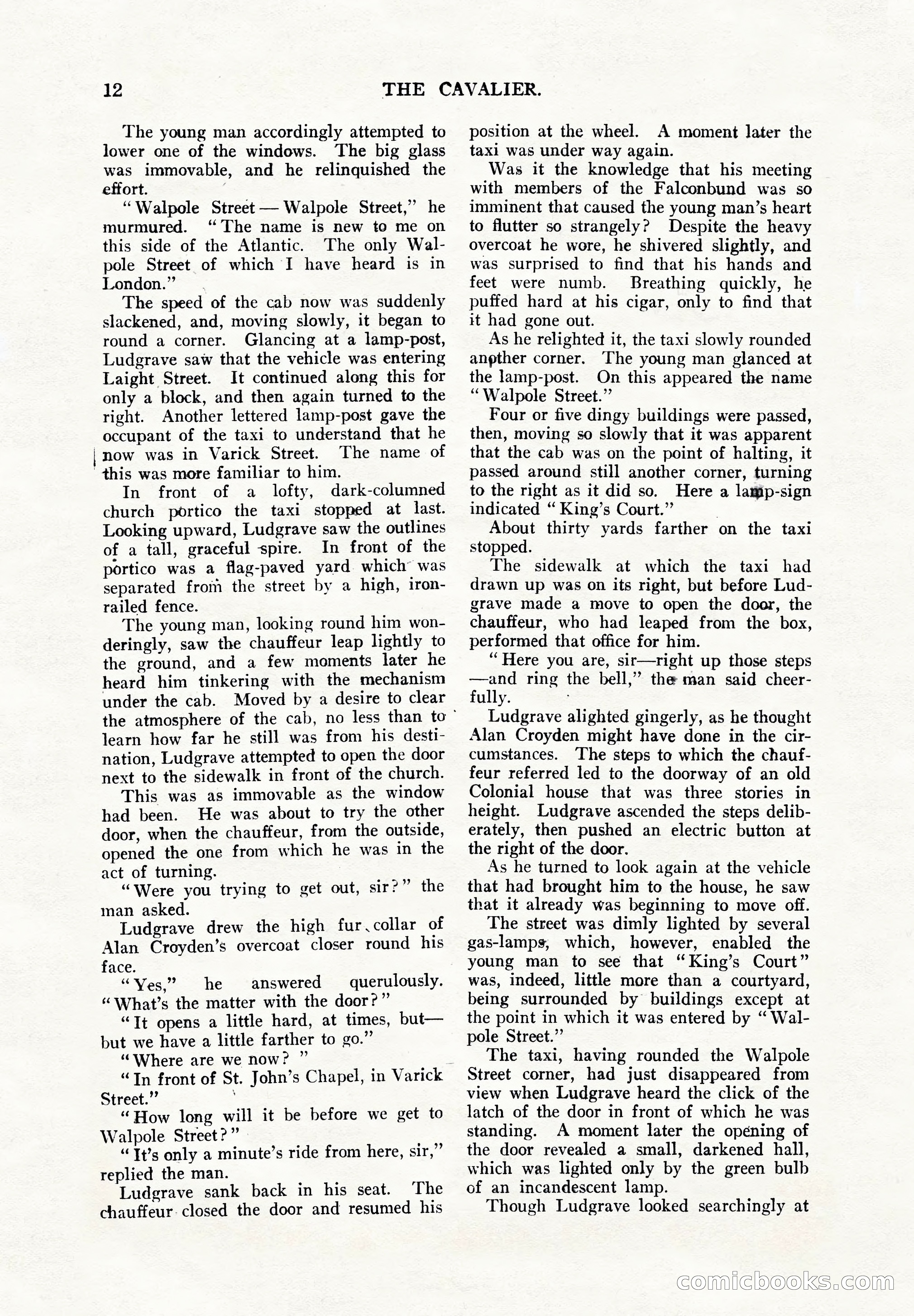 The Cavalier, June 1911 — page 16 of 198